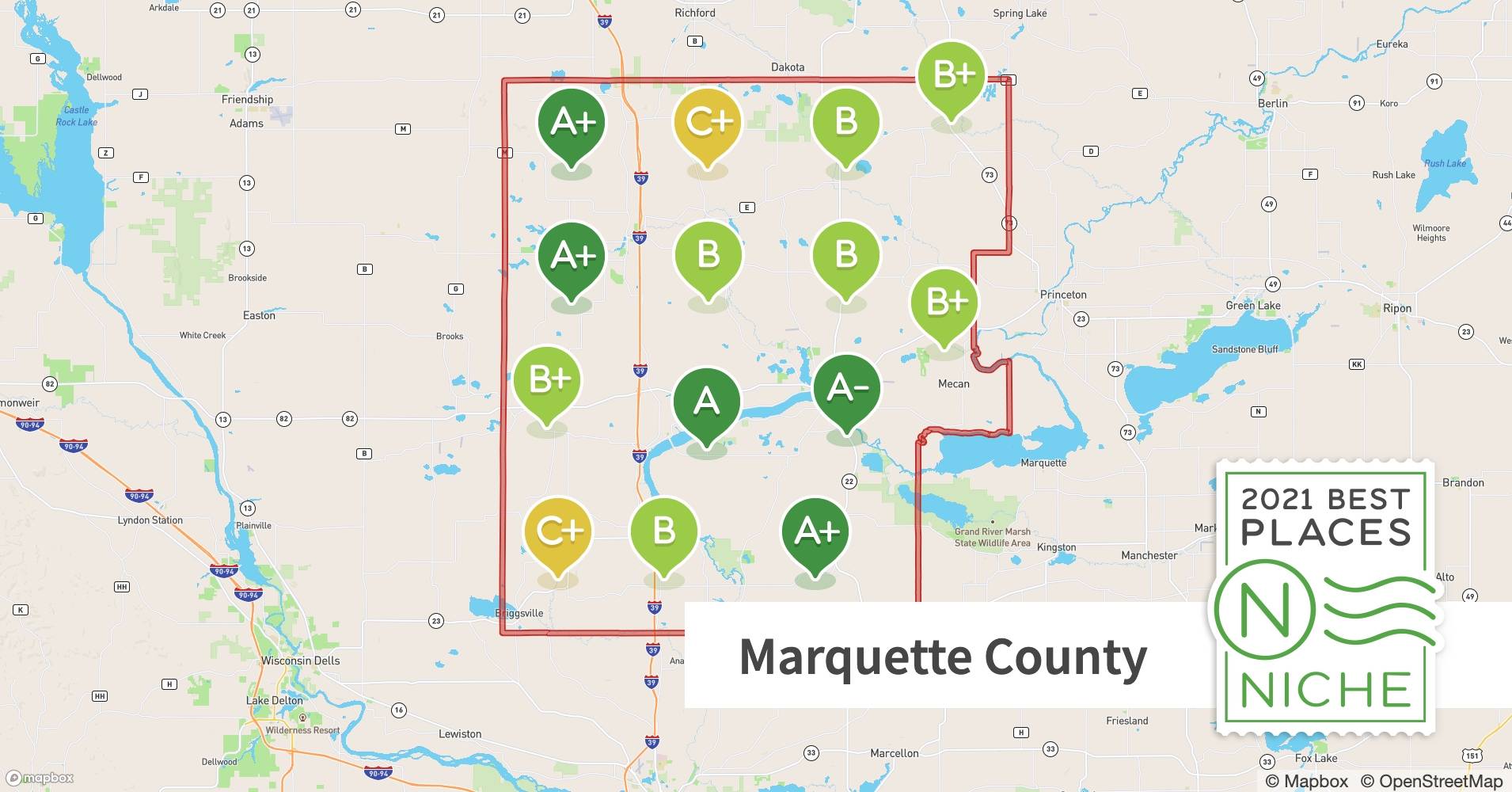 2021 Best Places to Live in Marquette County, WI Niche
