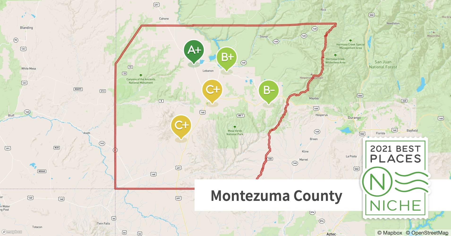 2021 Best Places to Live in Montezuma County, CO Niche