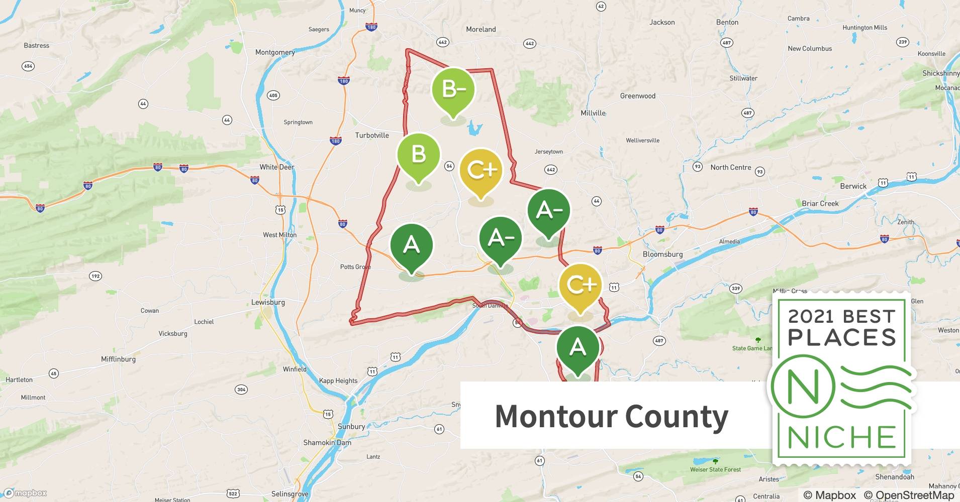 2021 Best Places to Live in Montour County, PA Niche