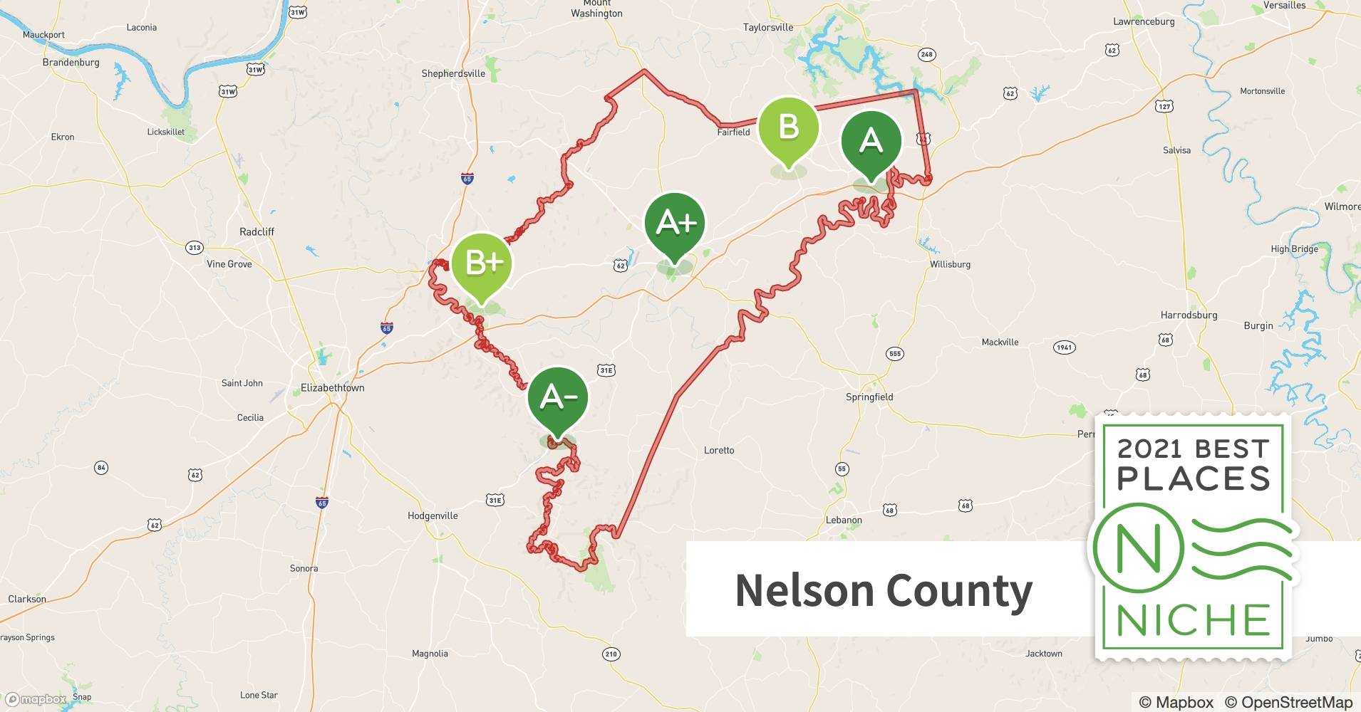 2021 Safe Places to Live in Nelson County, KY Niche
