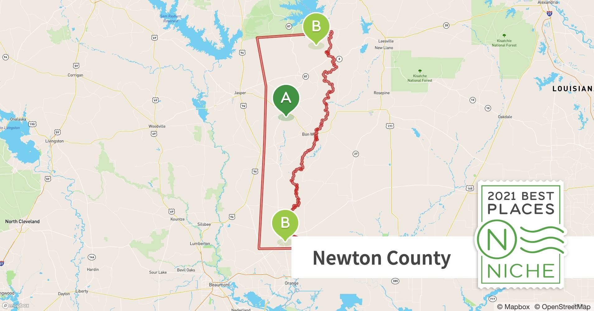 2021 Best Places to Live in Newton County, TX Niche