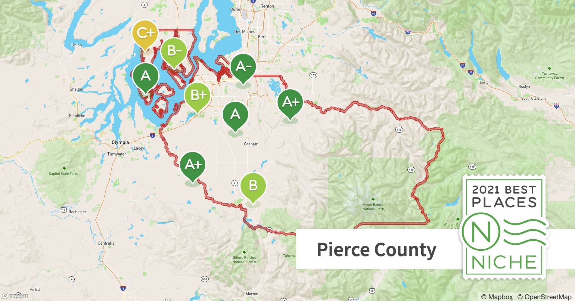 Best Pierce County ZIP Codes to Live In Niche