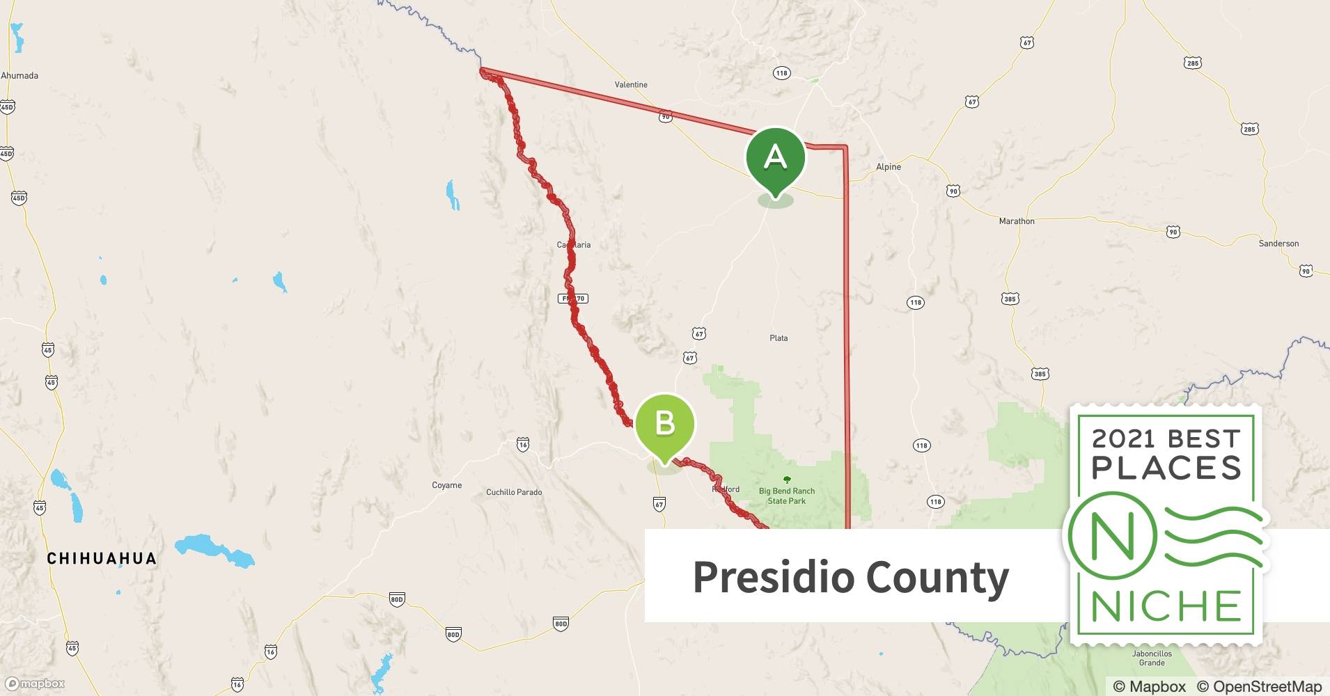 Best Presidio County ZIP Codes to Live In Niche
