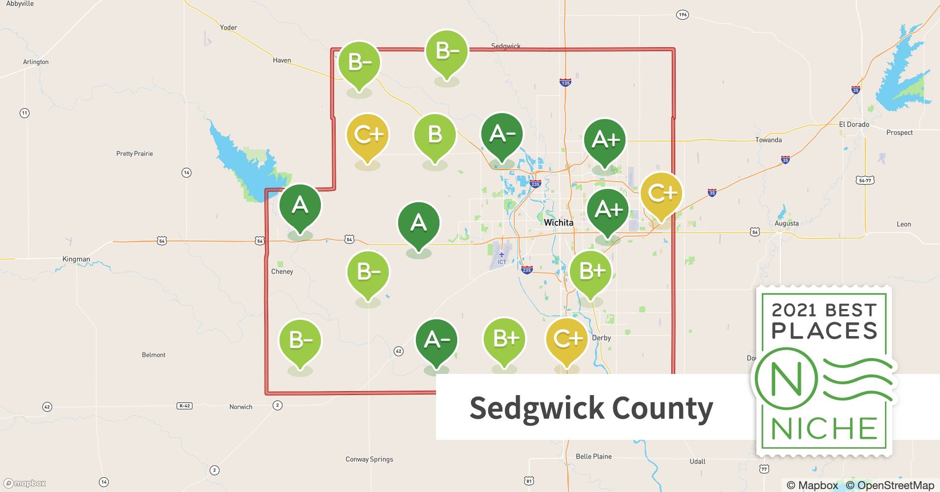 2021 Safe Places to Live in Sedgwick County, KS Niche