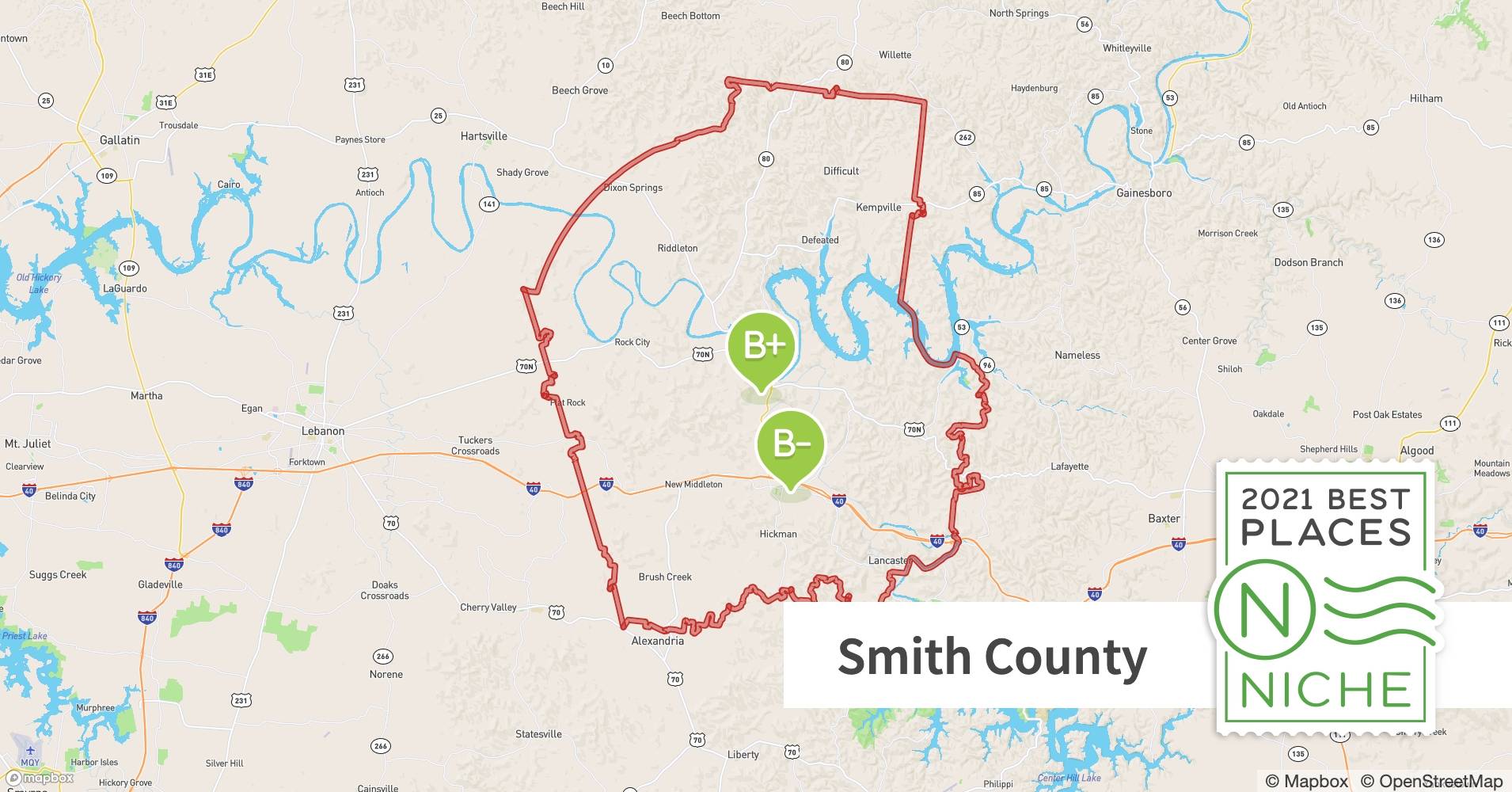 2021 Safe Places to Live in Smith County, TN Niche