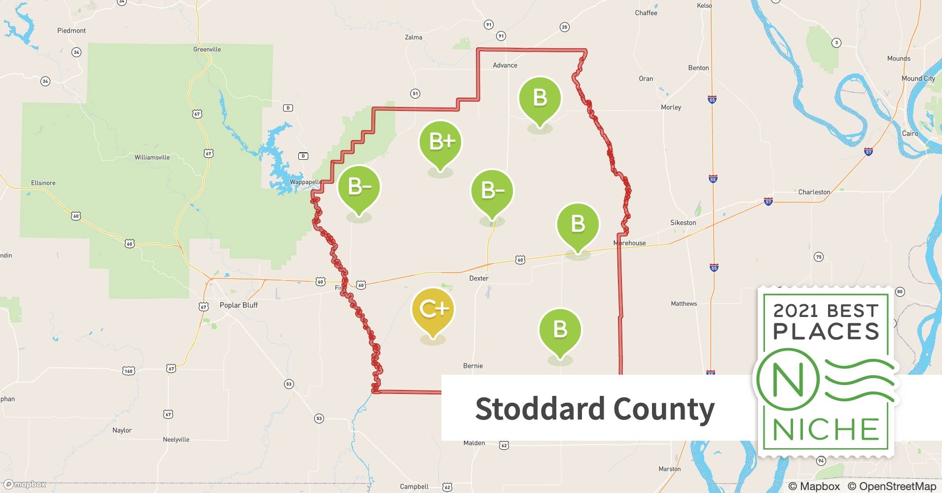 2021 Safe Places to Live in Stoddard County, MO Niche