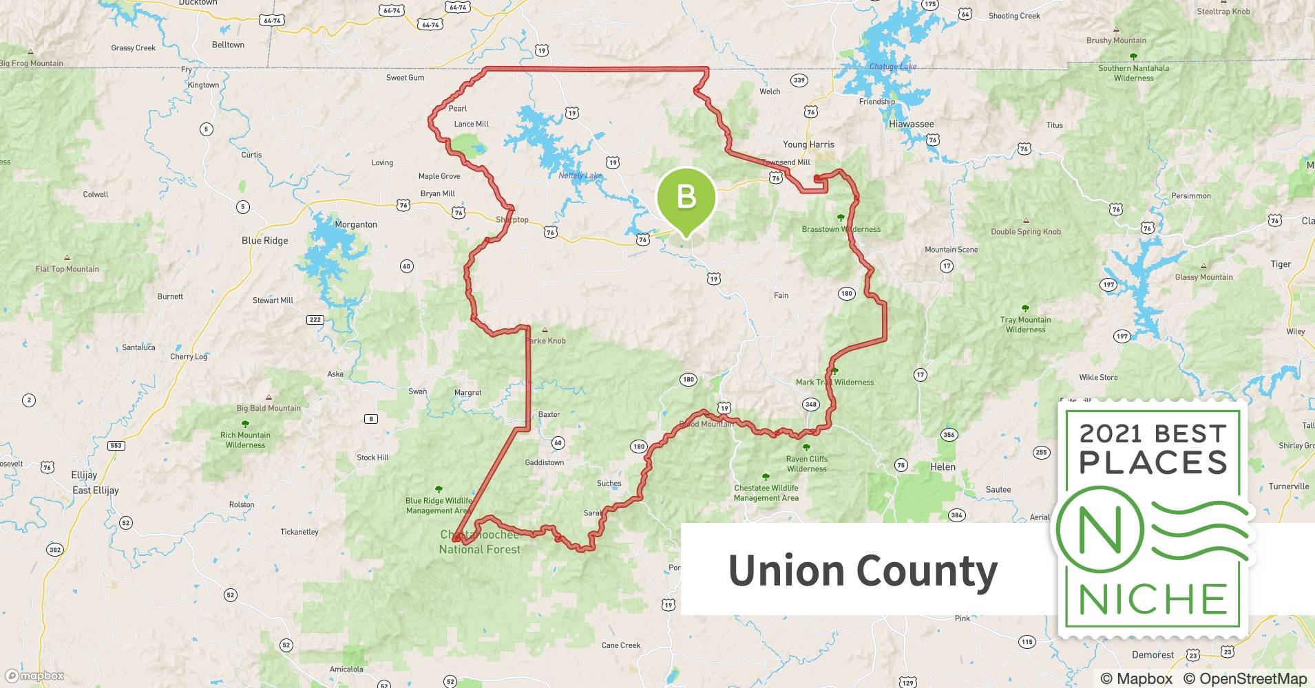 2021 Safe Places to Live in Union County, GA Niche