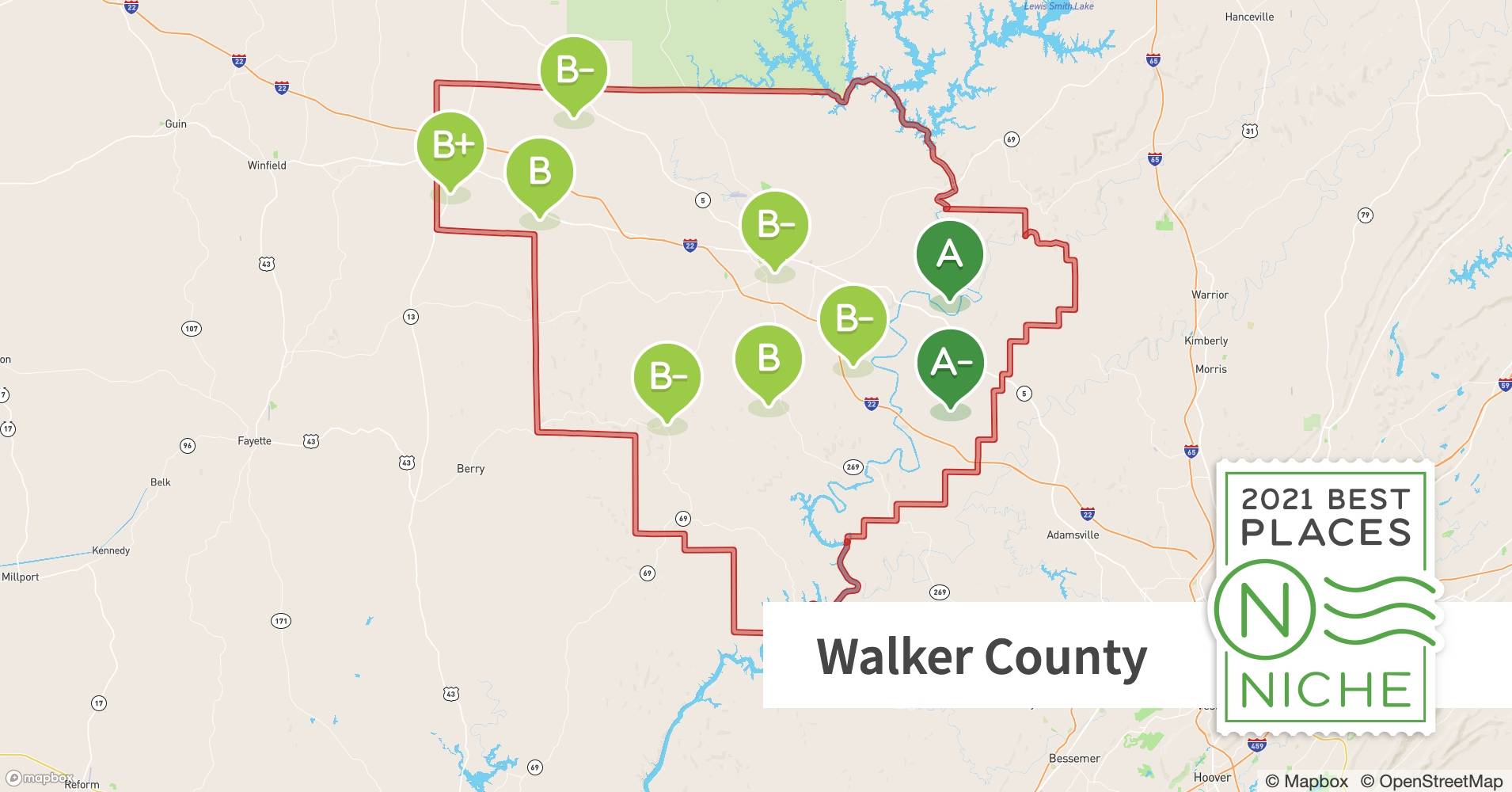 2021 Best Places to Live in Walker County, AL Niche