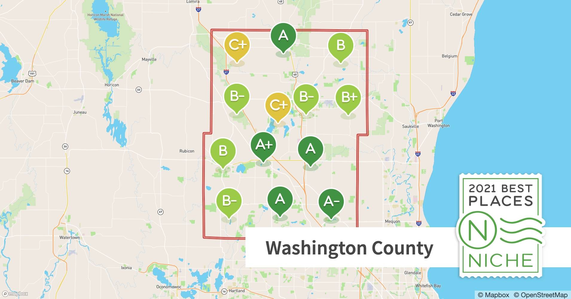 2021 Best Places to Live in Washington County, WI Niche