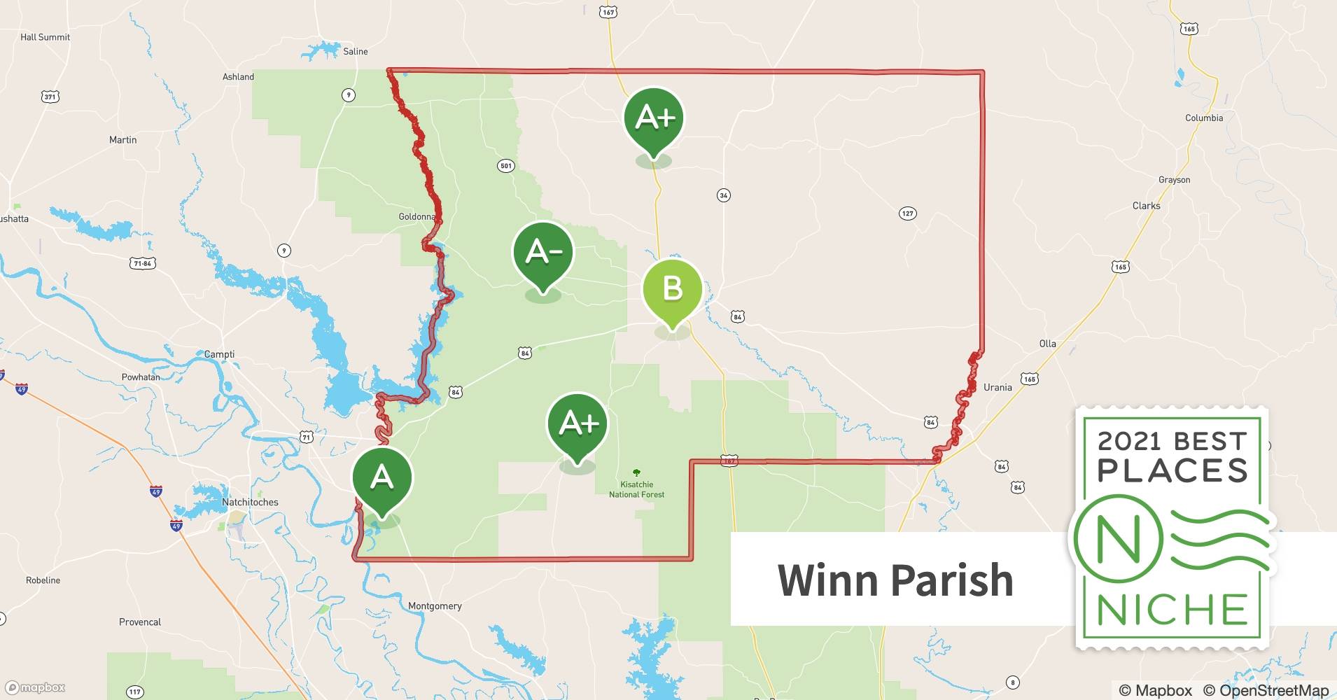 2021 Best Places to Live in Winn Parish, LA Niche