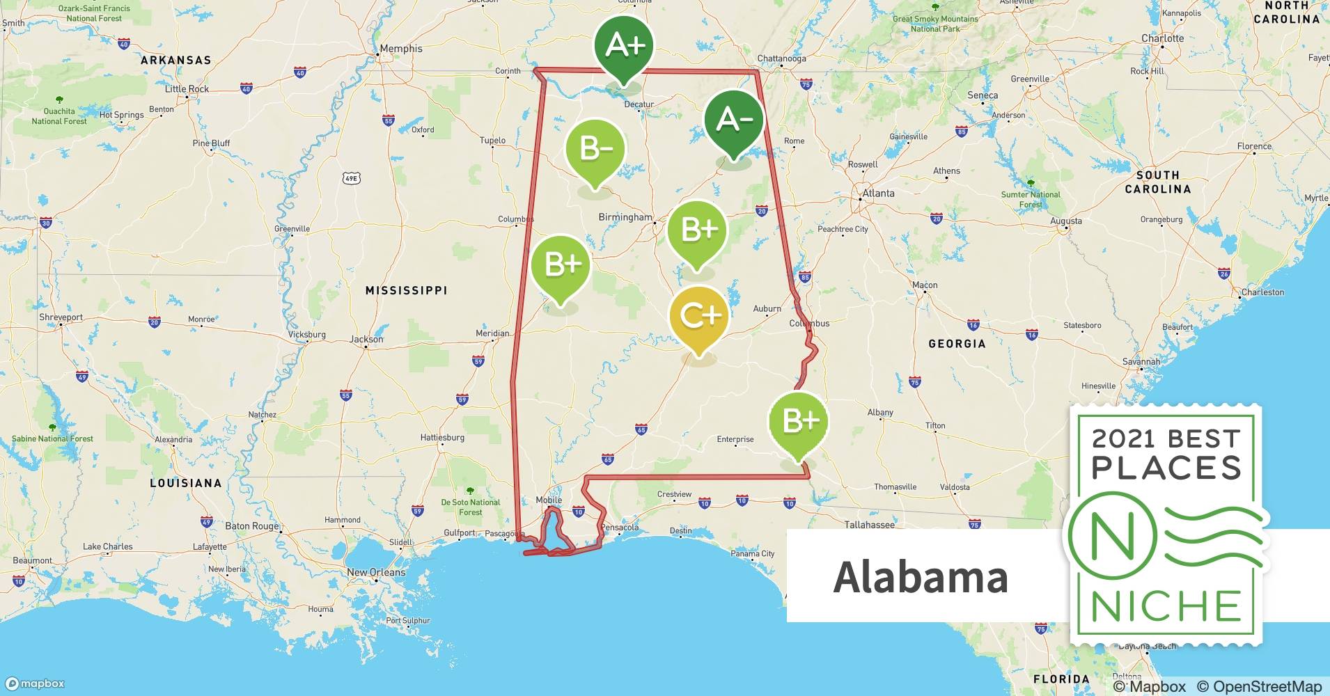 2021 Best Alabama Counties To Live In Niche