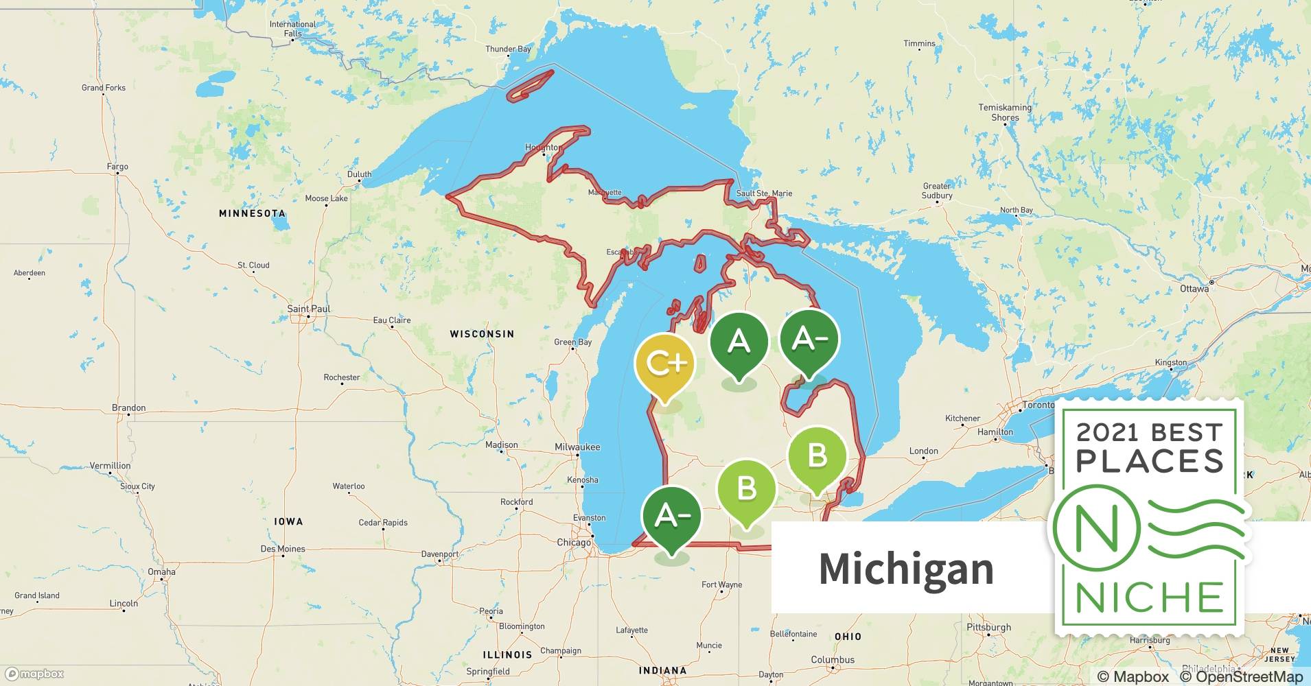 2021 Best Places to Live in Michigan Niche
