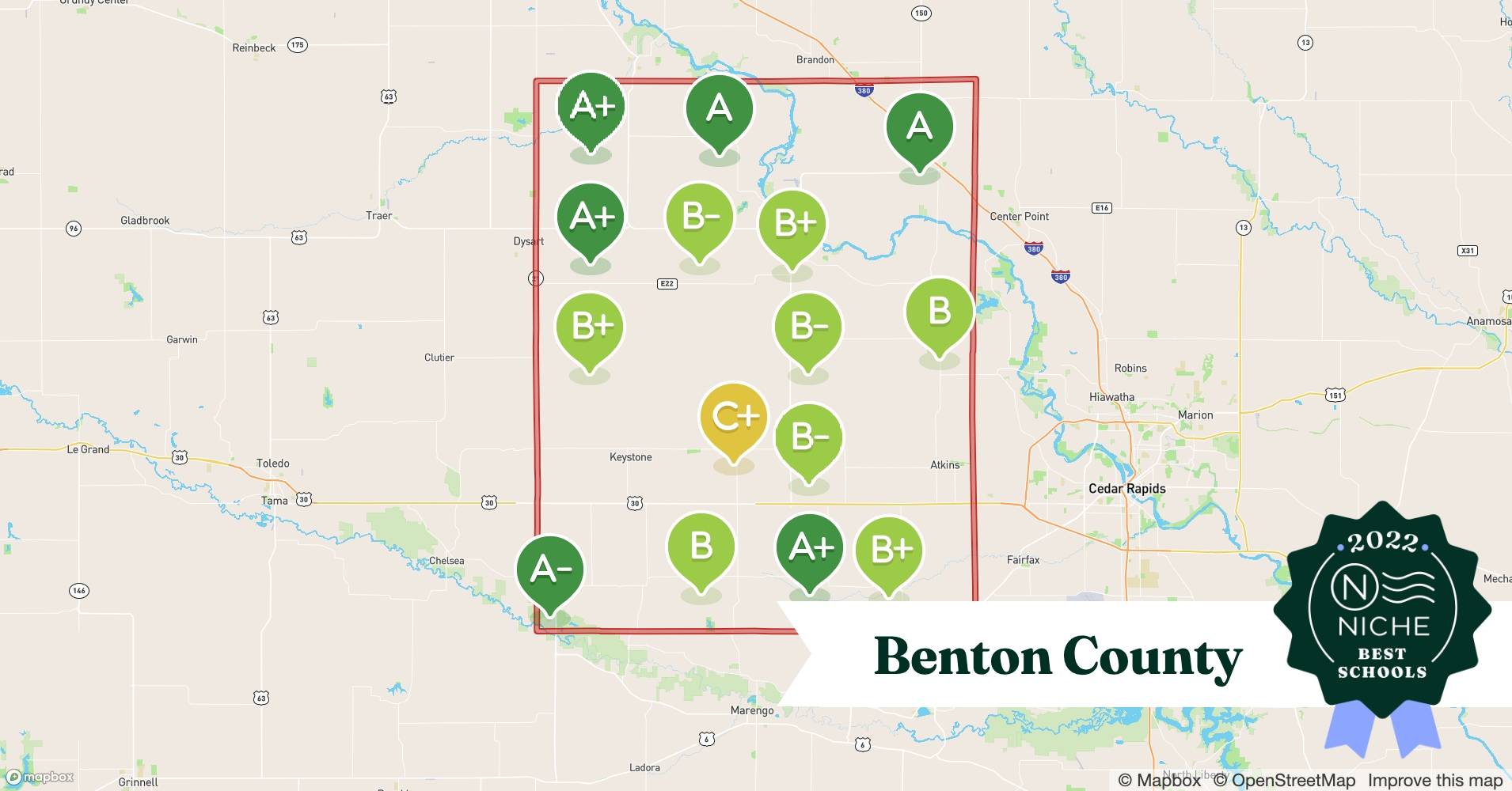 School Districts in Benton County, IA Niche