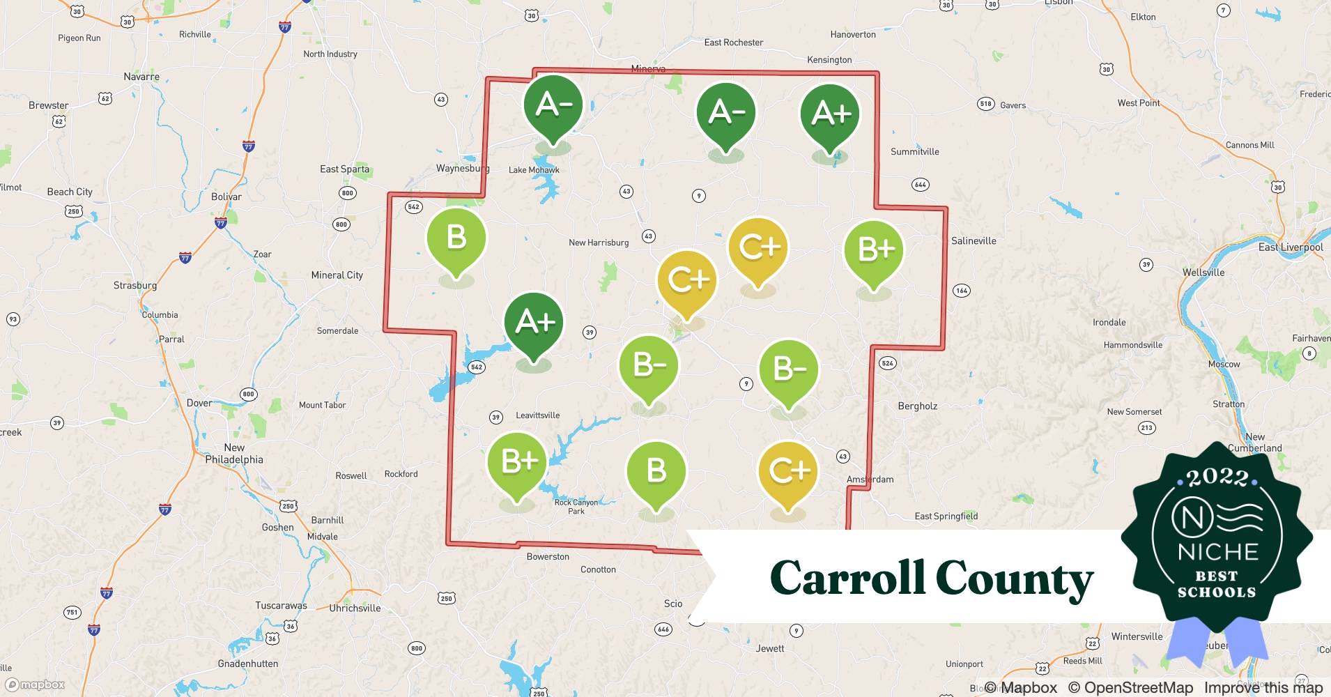 2022 Largest High Schools in Carroll County, OH Niche