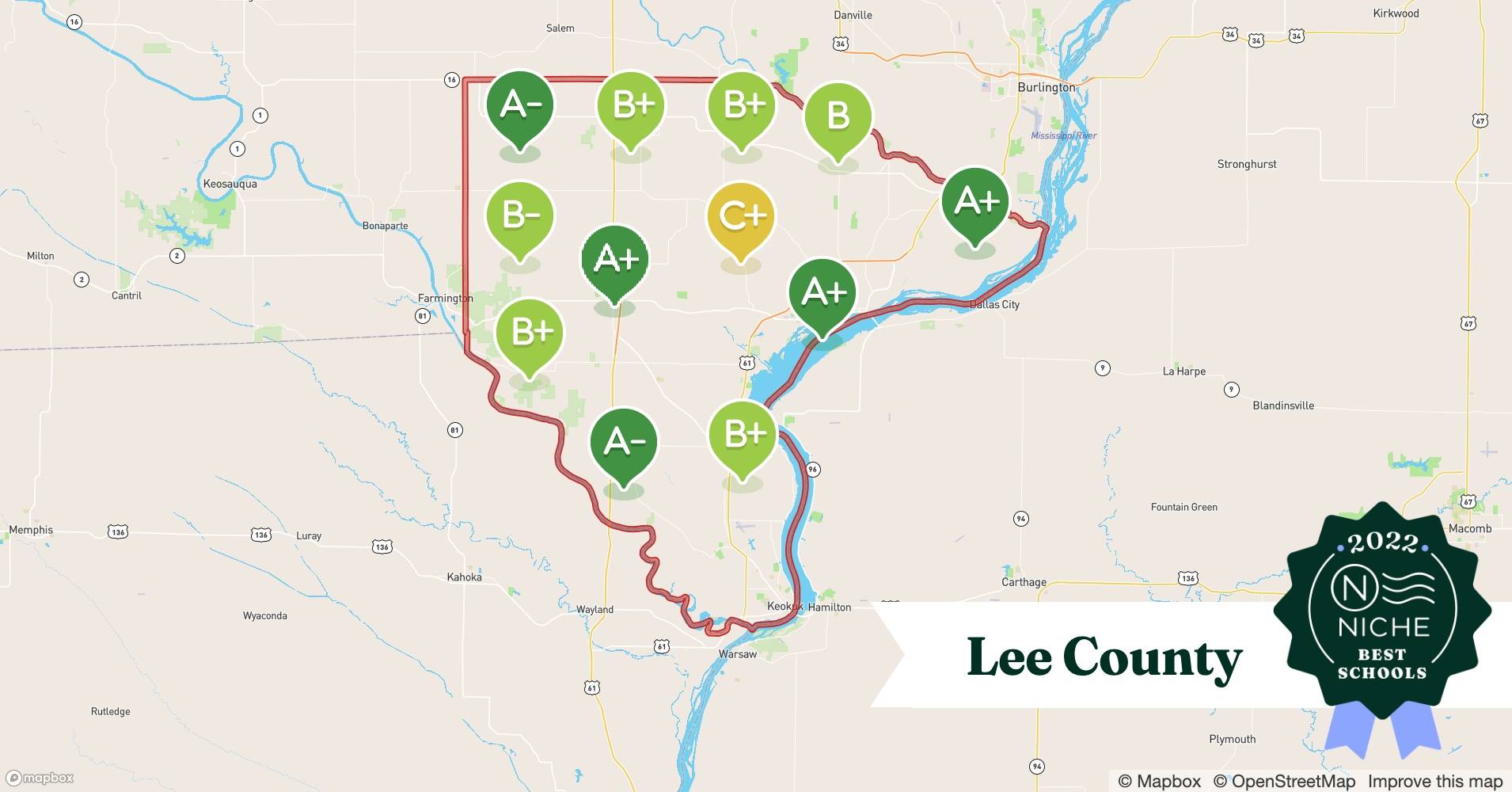 School Districts in Lee County, IA Niche