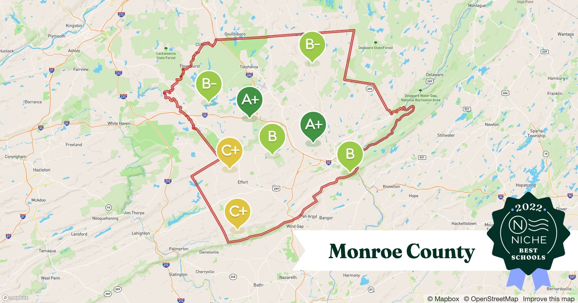 School Districts in Monroe County, PA Niche