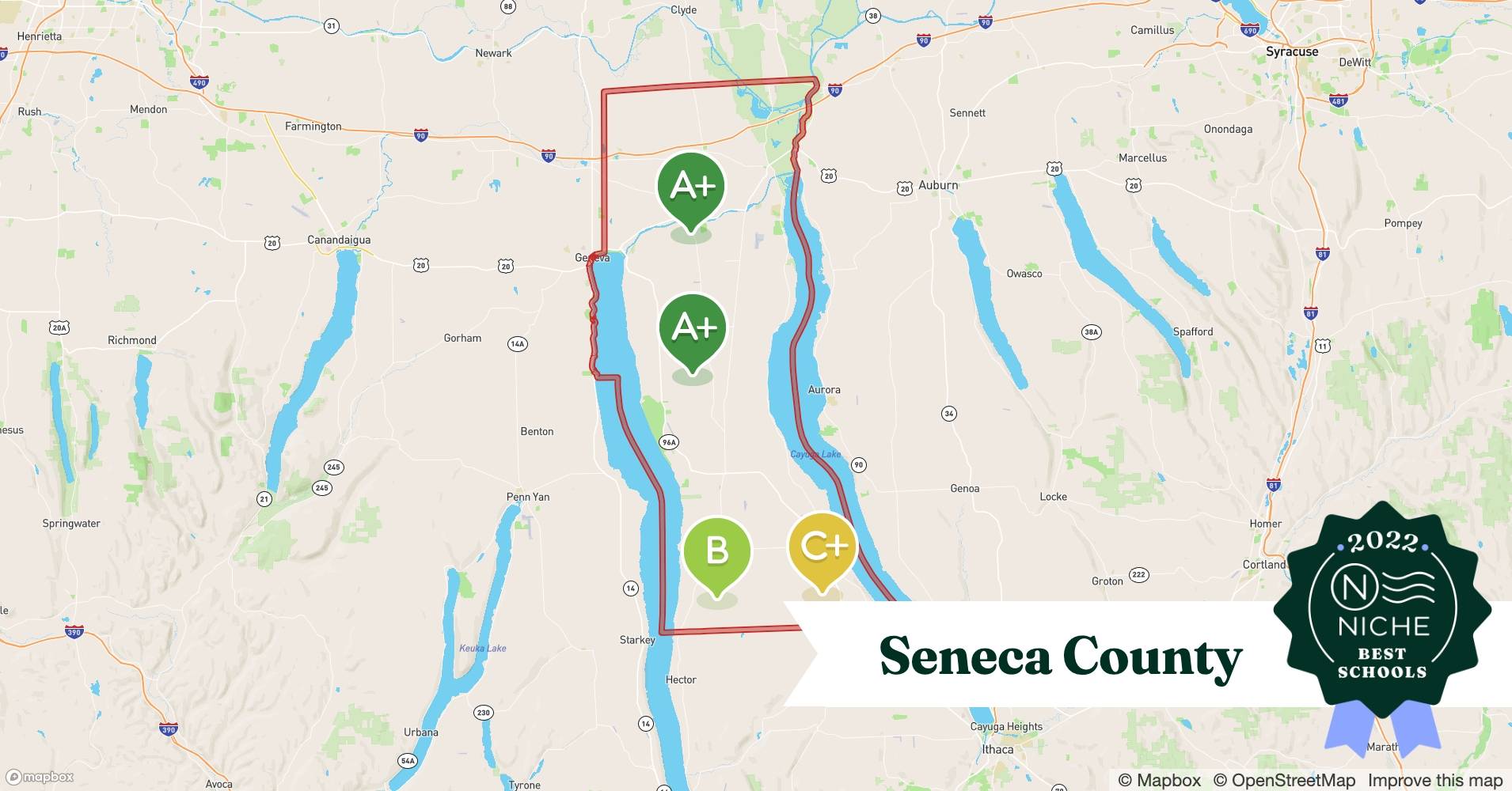 2022 Safest School Districts in Seneca County, NY Niche