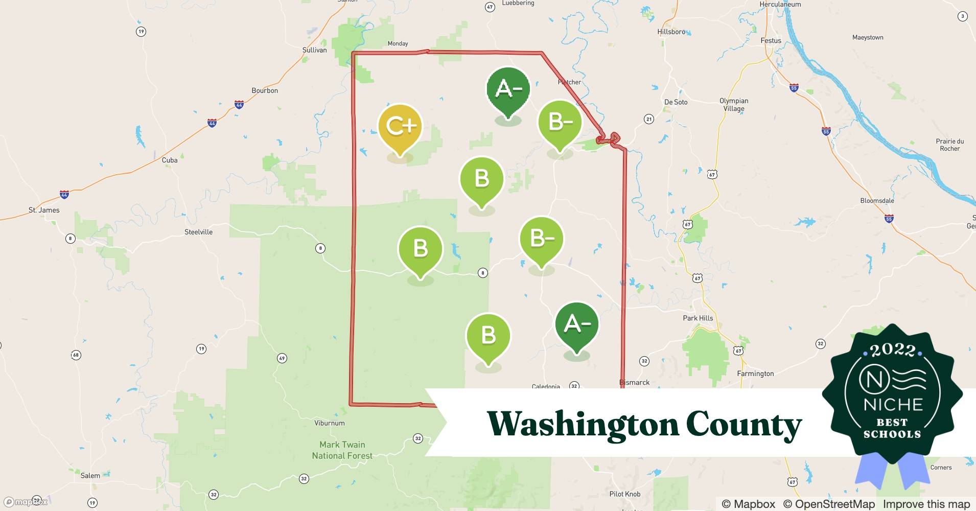 School Districts in Washington County, MO Niche