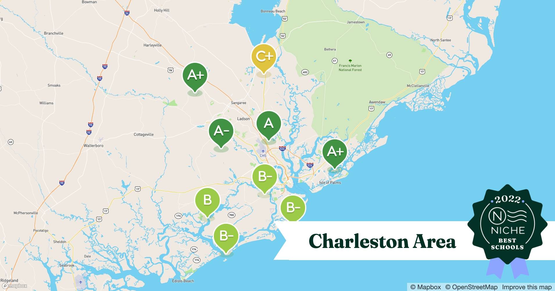 2022 Best School Districts in the Charleston Area Niche