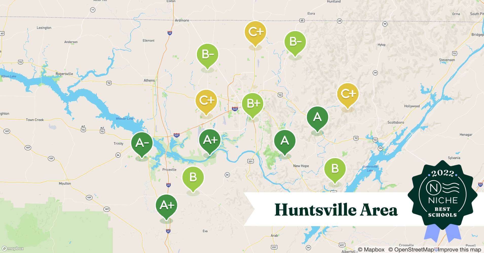 2022 Best School Districts in the Huntsville Area Niche