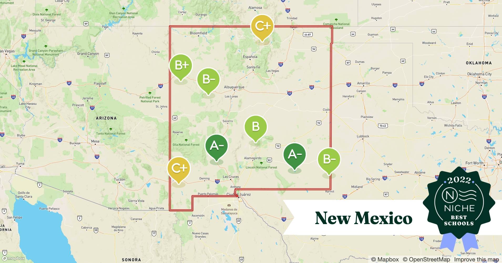 2022 Best School Districts in New Mexico Niche