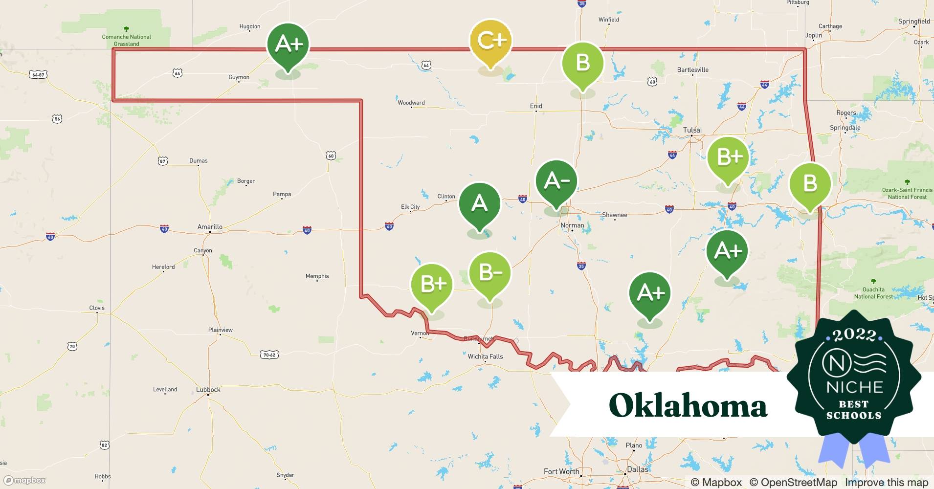 2022 Best School Districts in Oklahoma Niche