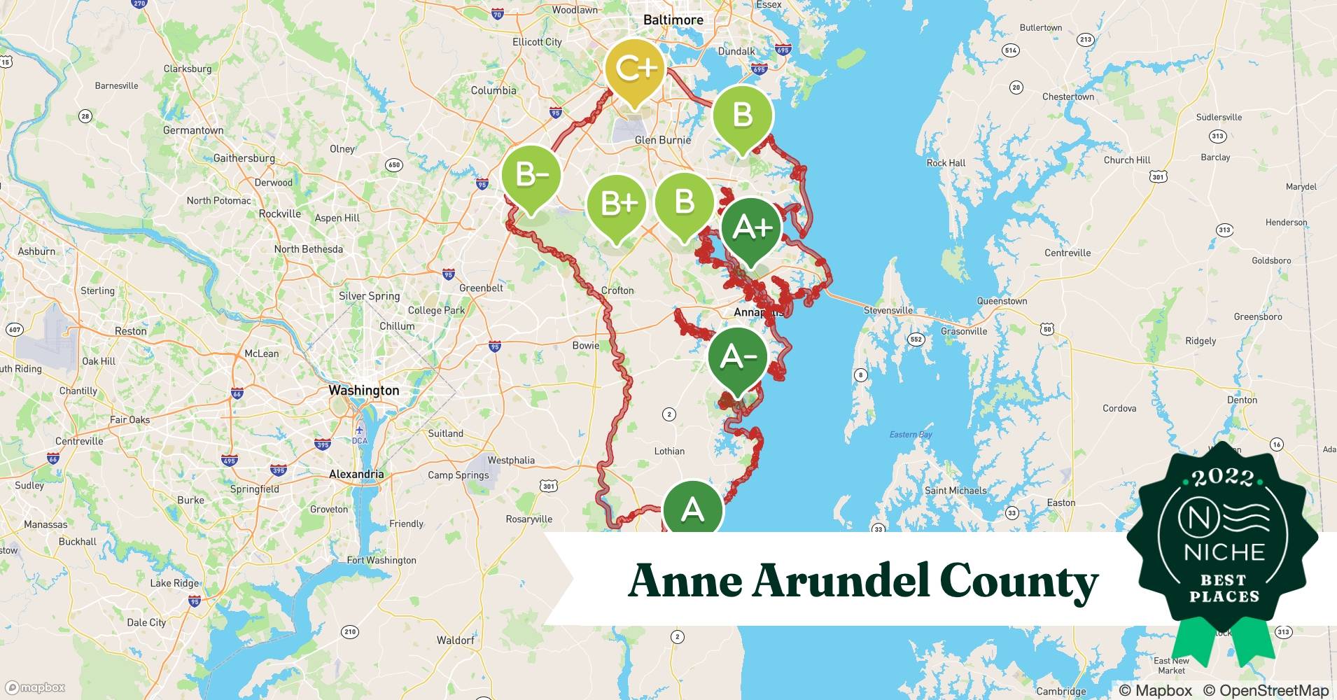 2022 Best Places to Live in Anne Arundel County, MD Niche
