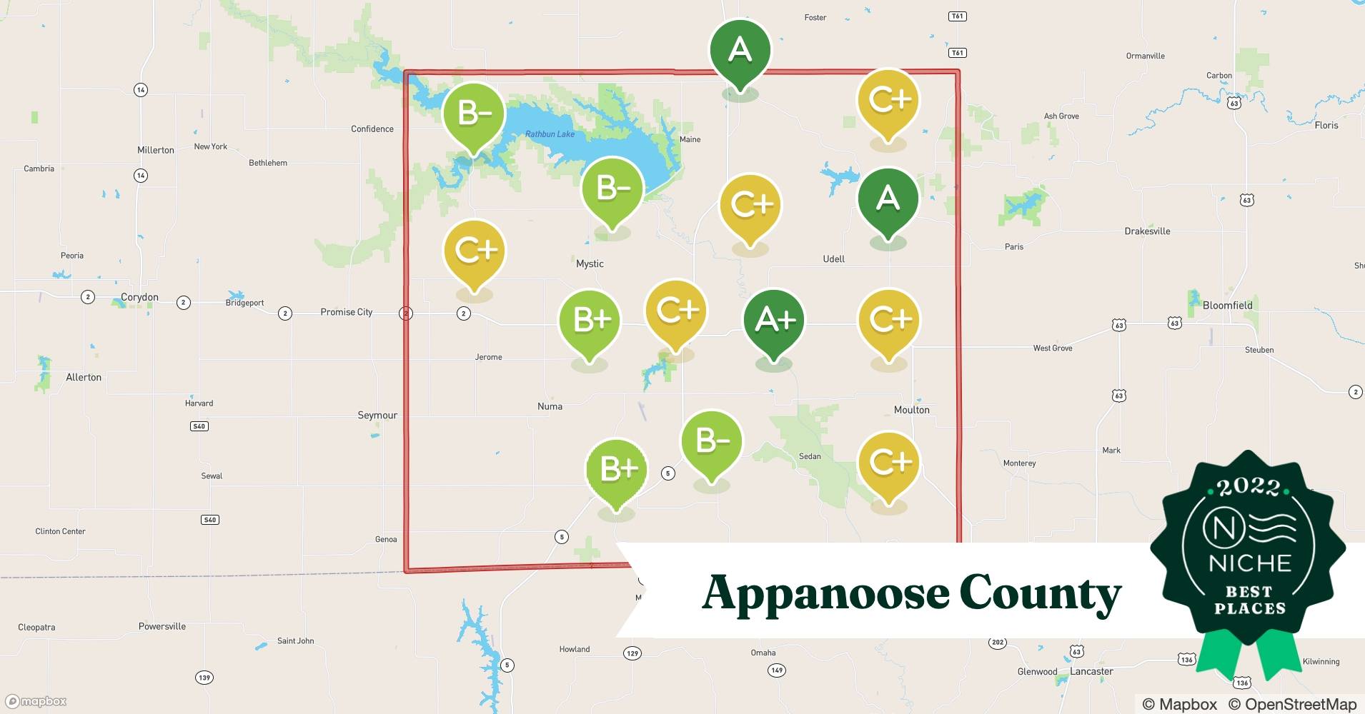 2022 Safe Places to Live in Appanoose County, IA Niche