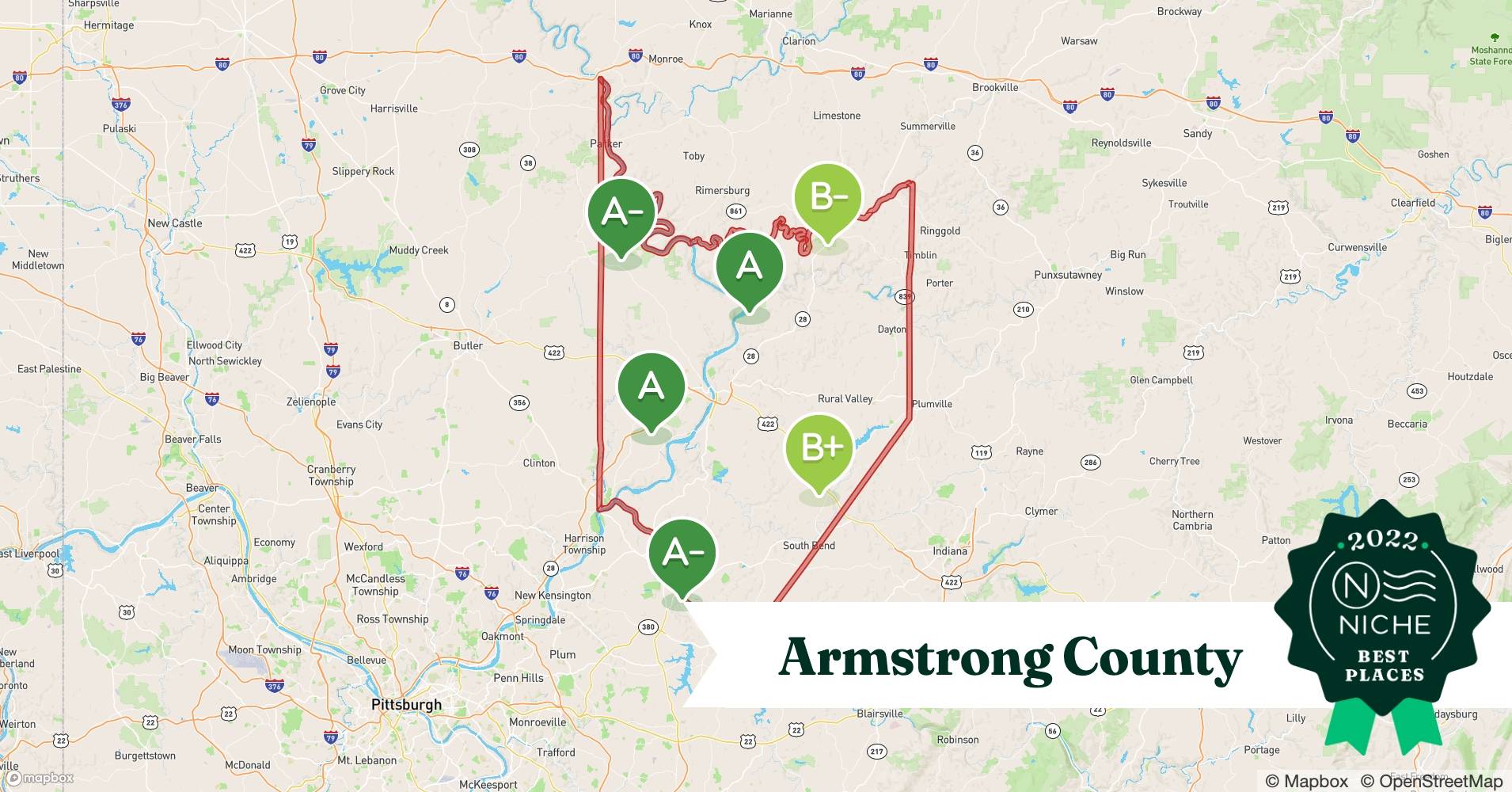 2022 Safe Places to Live in Armstrong County, PA Niche