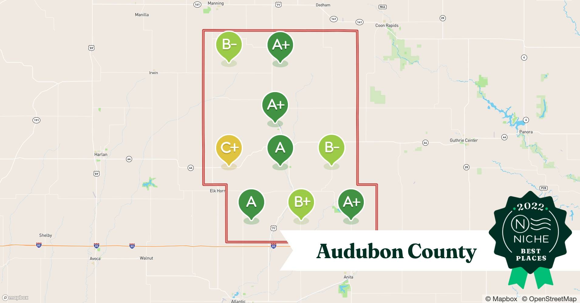 2022 Most Diverse Places to Live in Audubon County, IA Niche