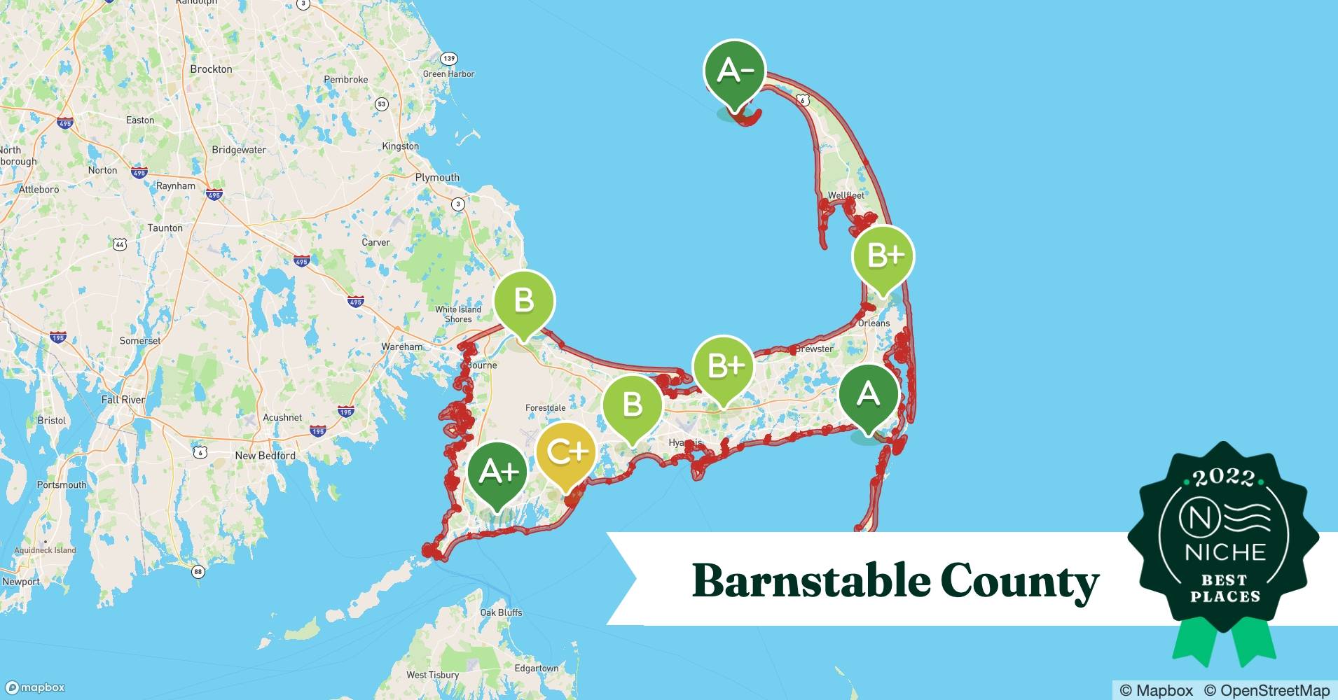 2022 Best Places to Live in Barnstable County, MA Niche
