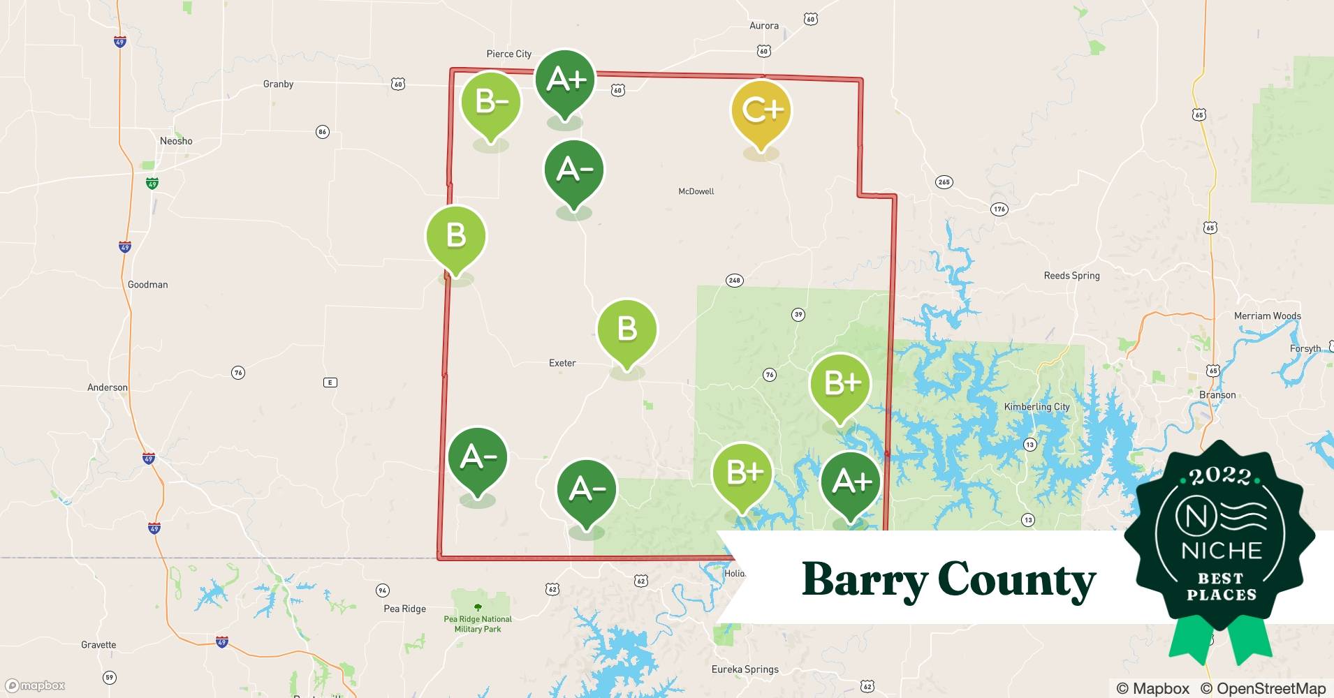 2022 Safe Places to Live in Barry County, MO Niche