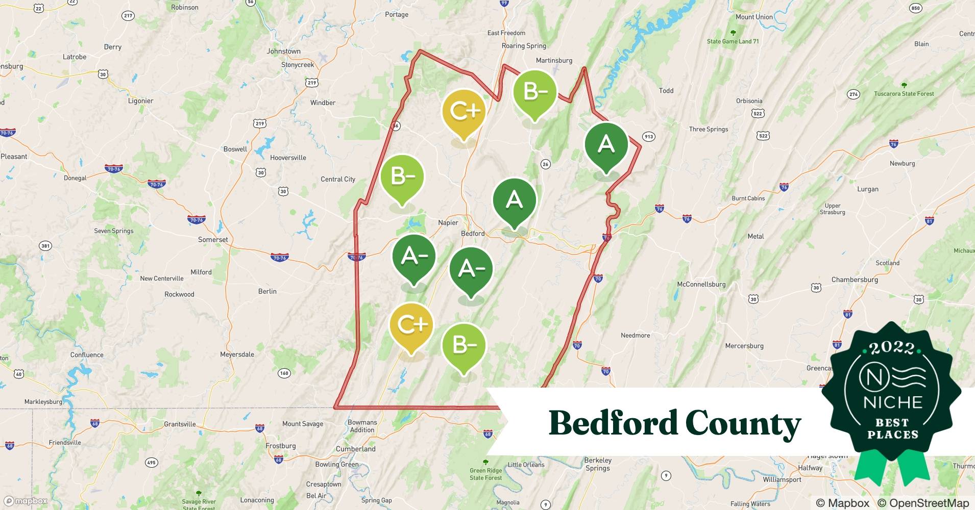 Best Bedford County ZIP Codes to Live In Niche