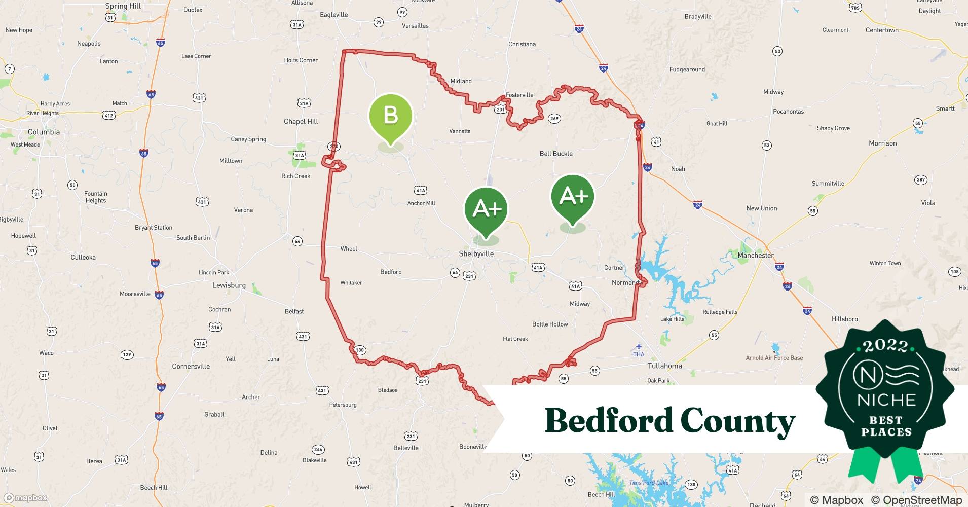 2022 Best Places to Live in Bedford County, TN Niche