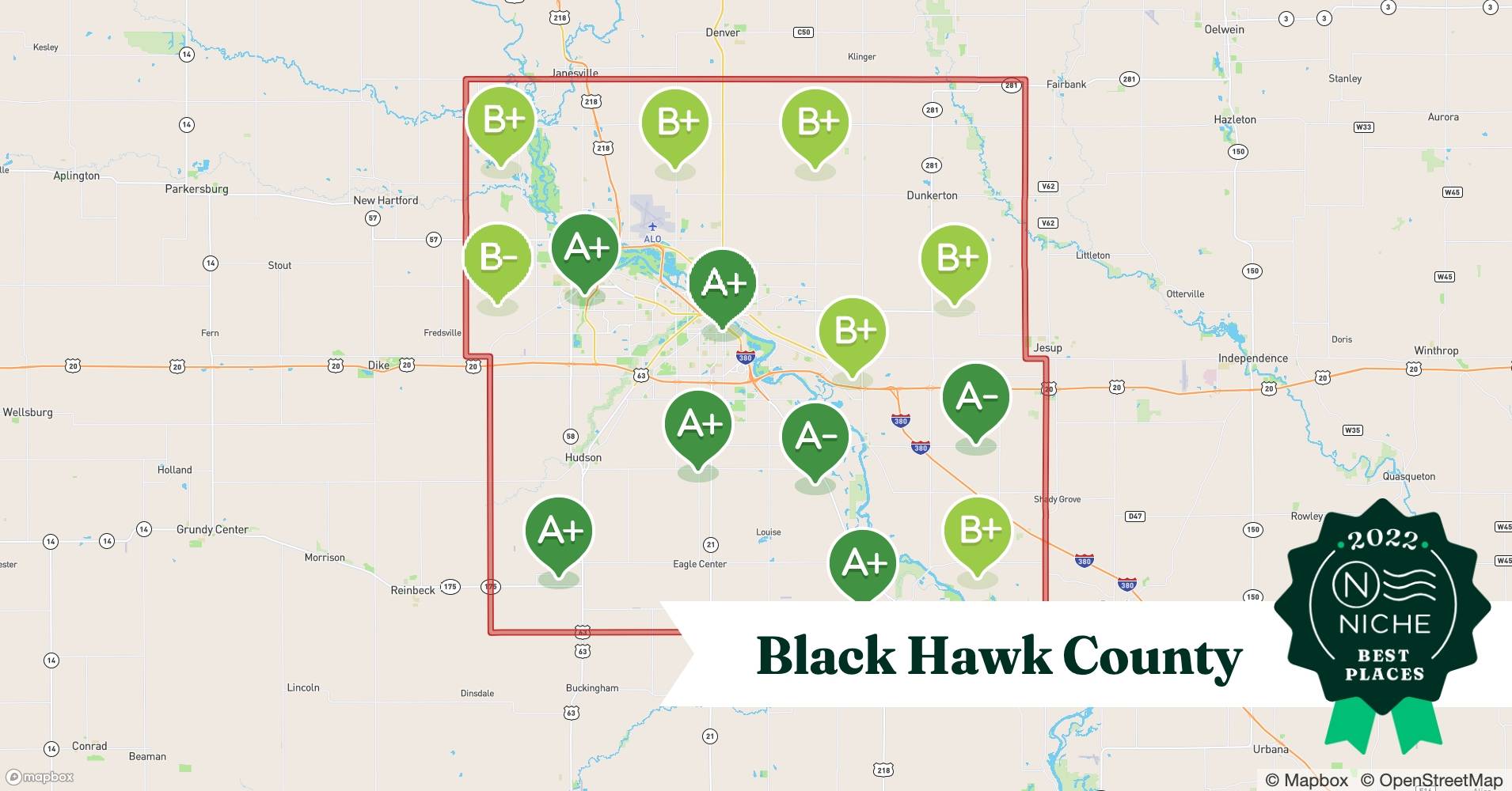 2022 Best Places to Live in Black Hawk County, IA Niche