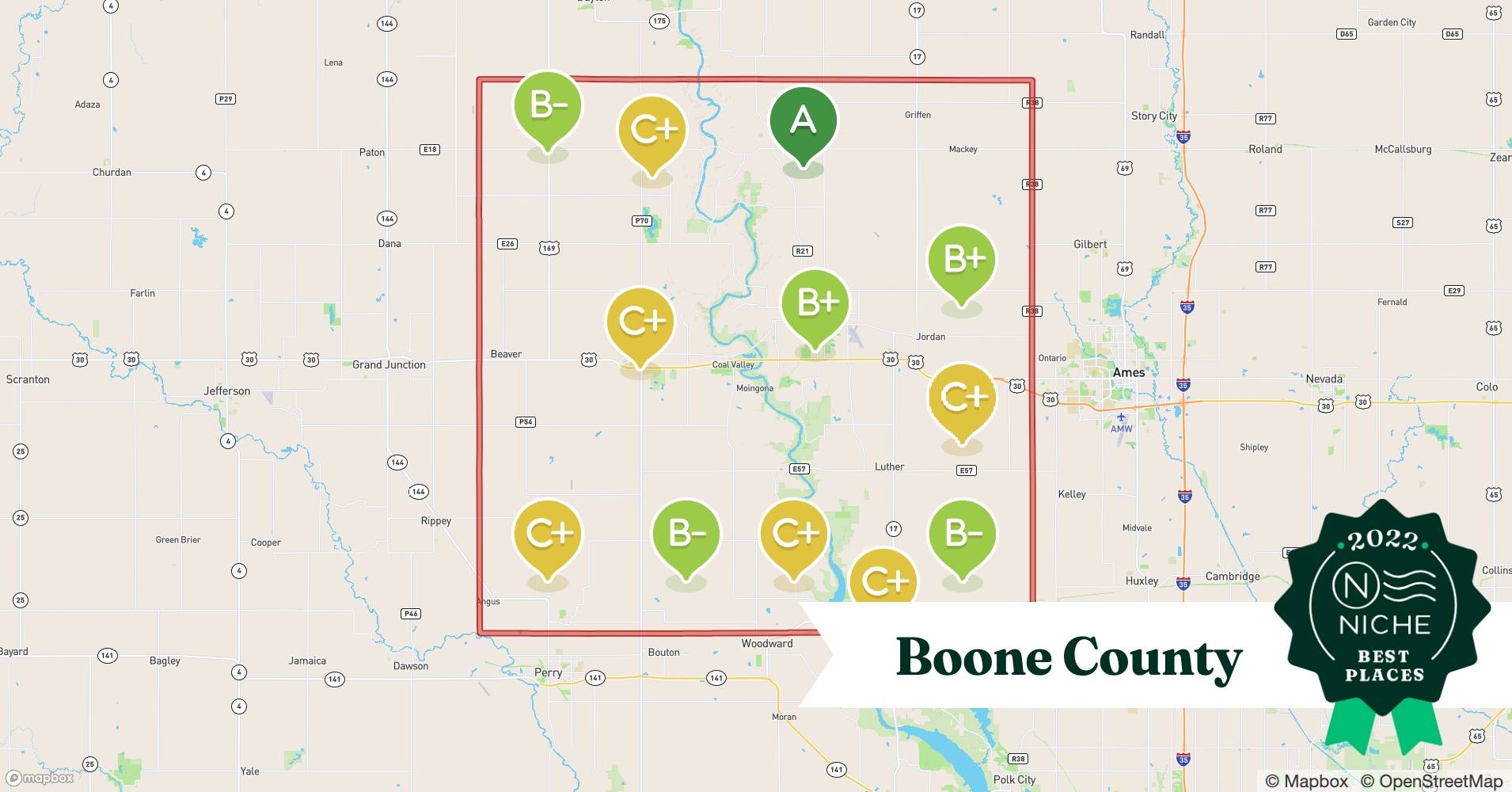 Compare Cost of Living in Boone County, IA Niche