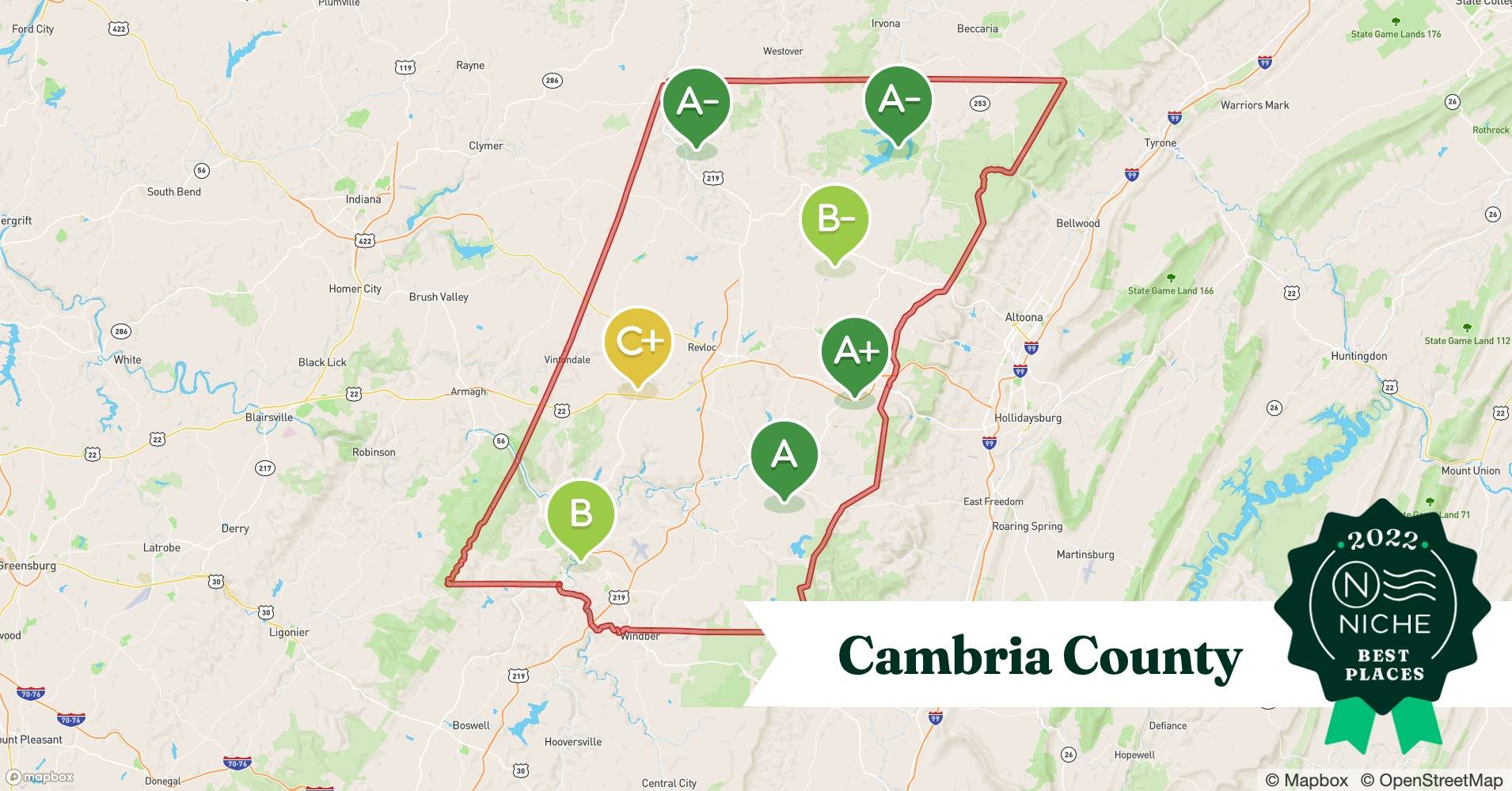 Most Diverse ZIP Codes in Cambria County, PA Niche
