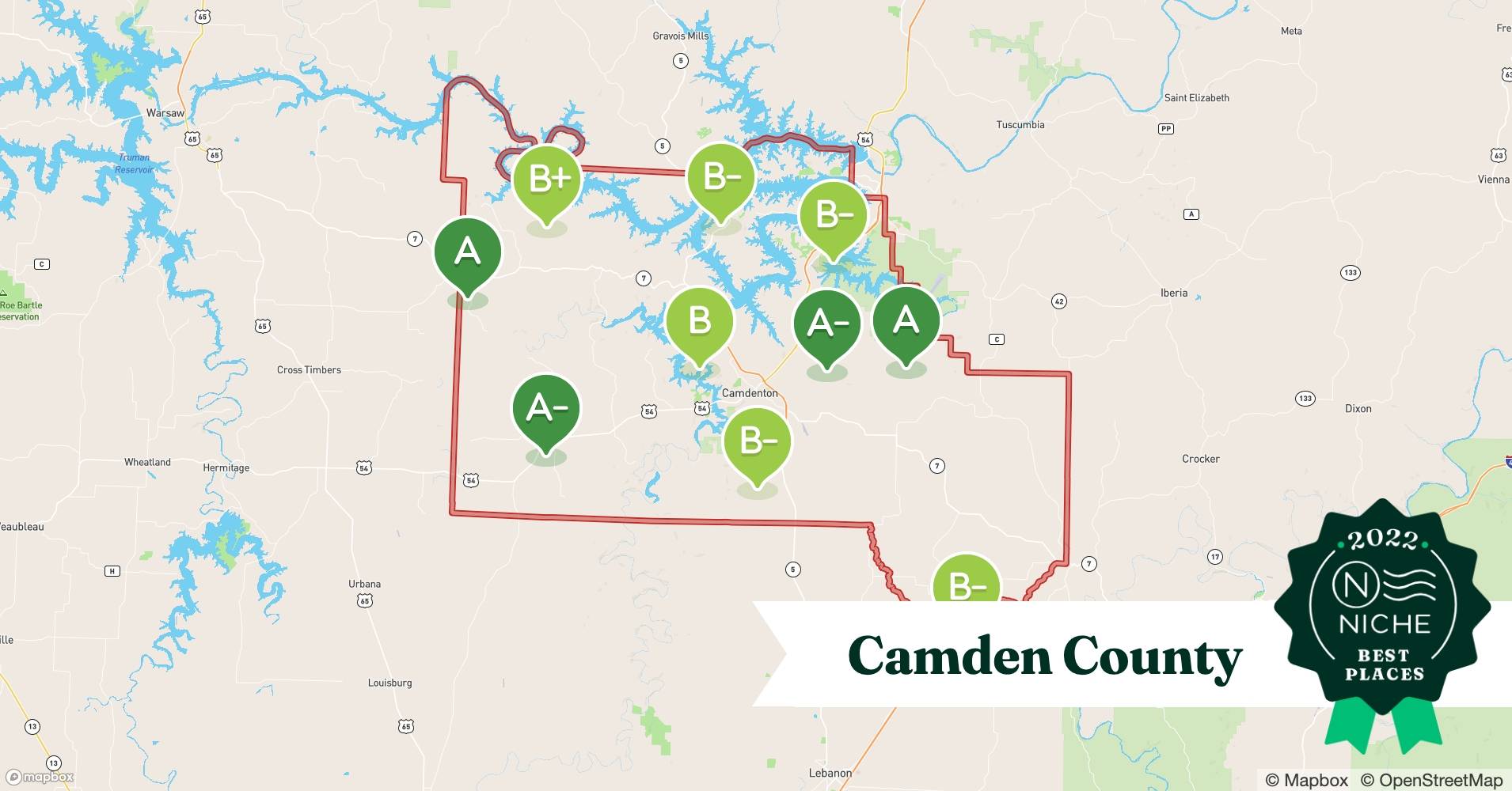 2022 Safe Places to Live in Camden County, MO Niche