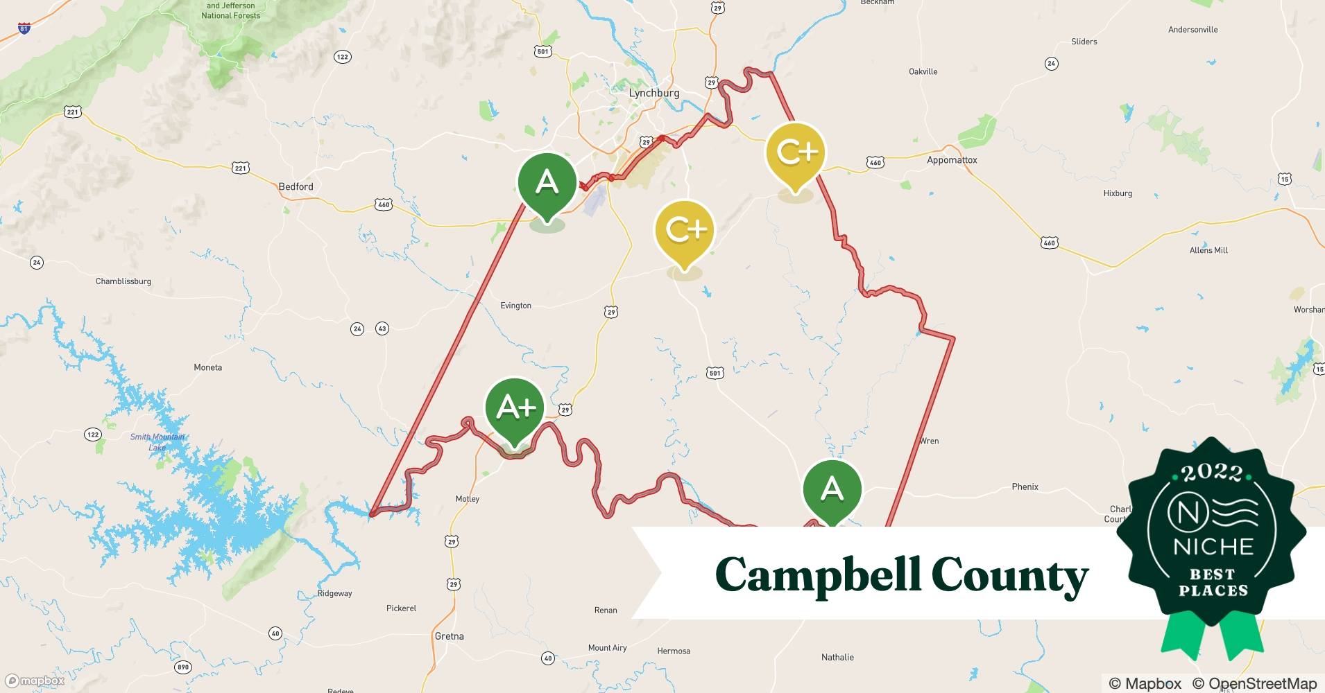 2022 Best Places to Live in Campbell County, VA Niche