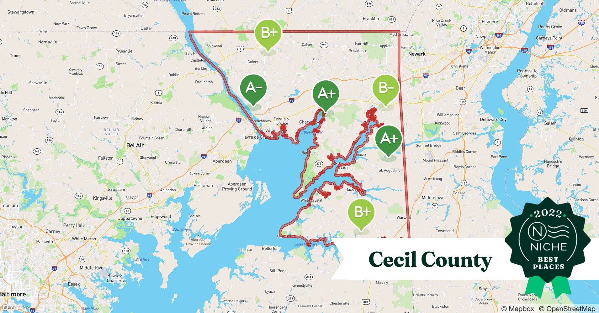 Best Cecil County ZIP Codes to Live In Niche
