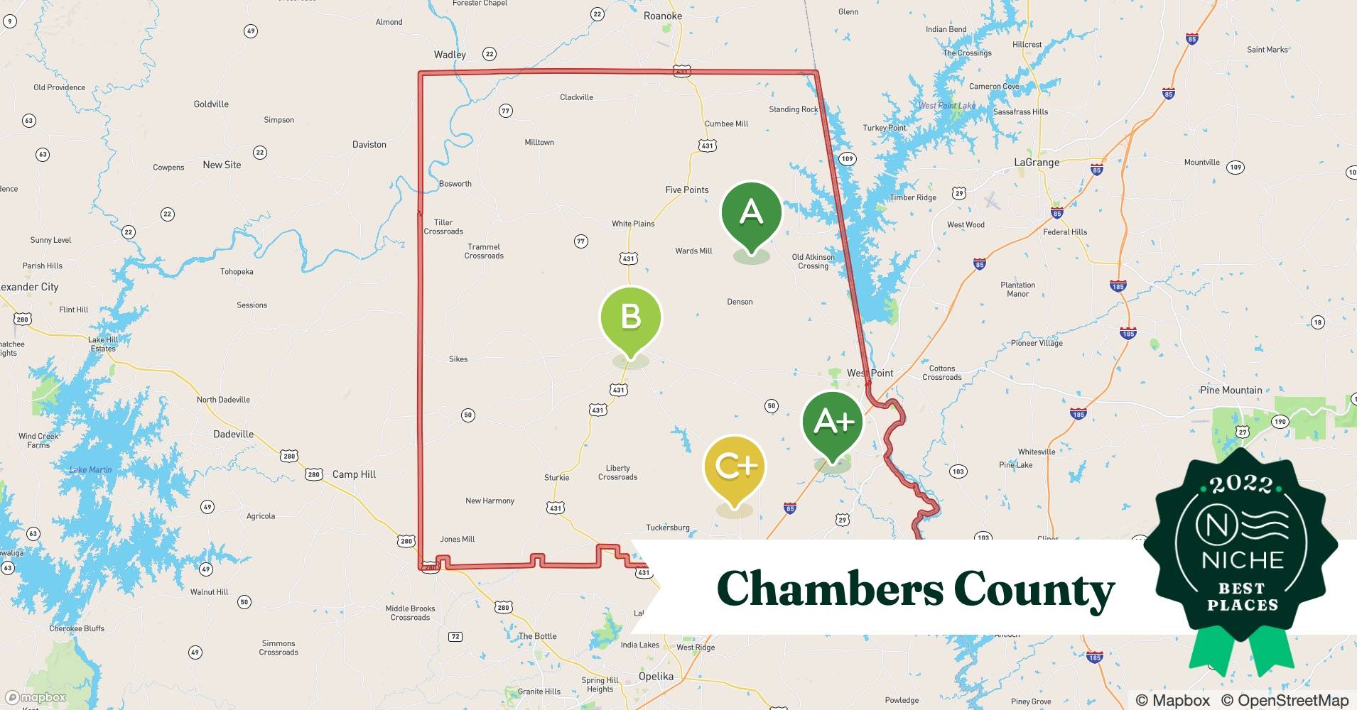 2022 Best Places to Live in Chambers County, AL Niche