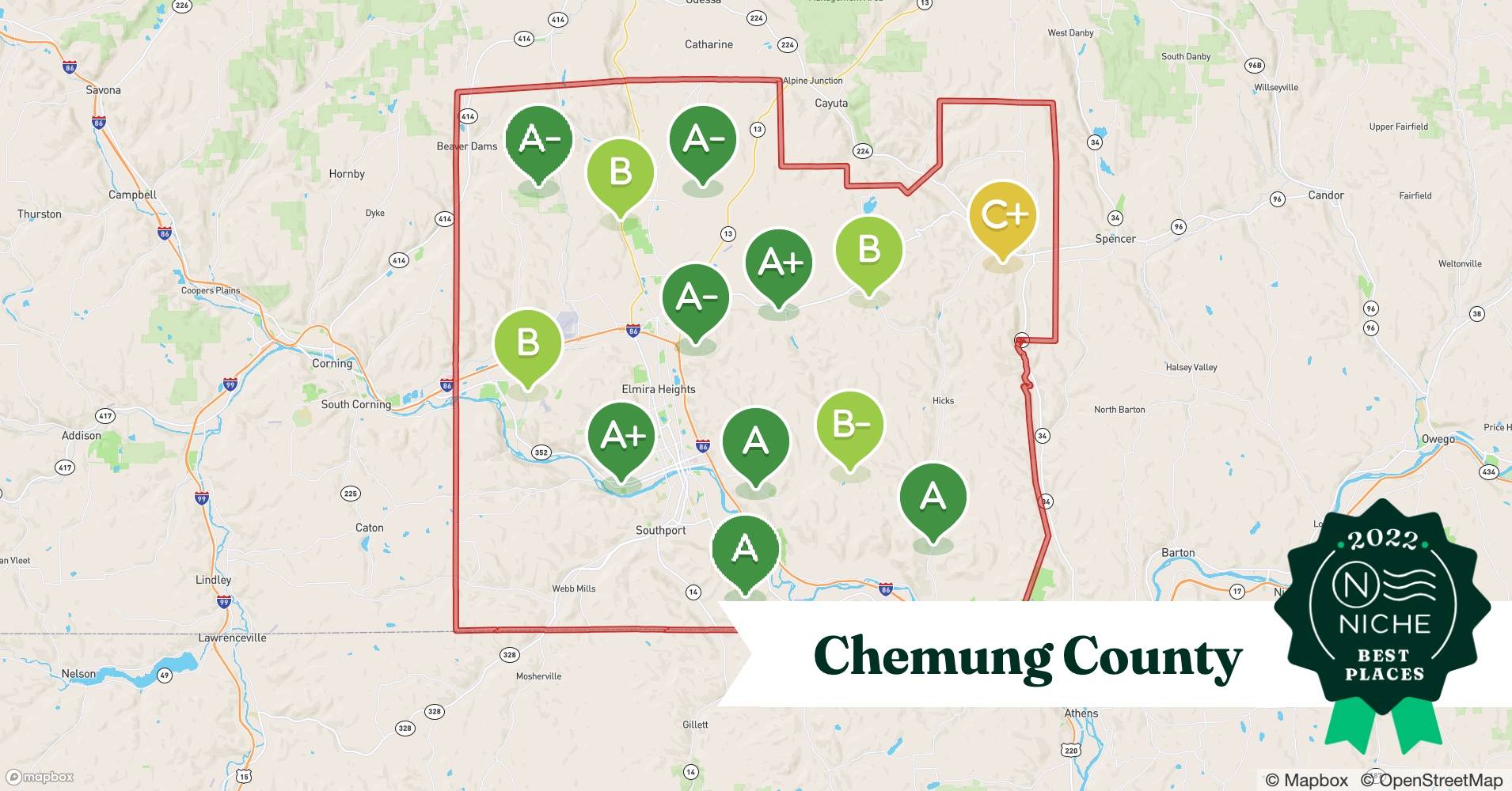 2022 Safe Places to Live in Chemung County, NY Niche