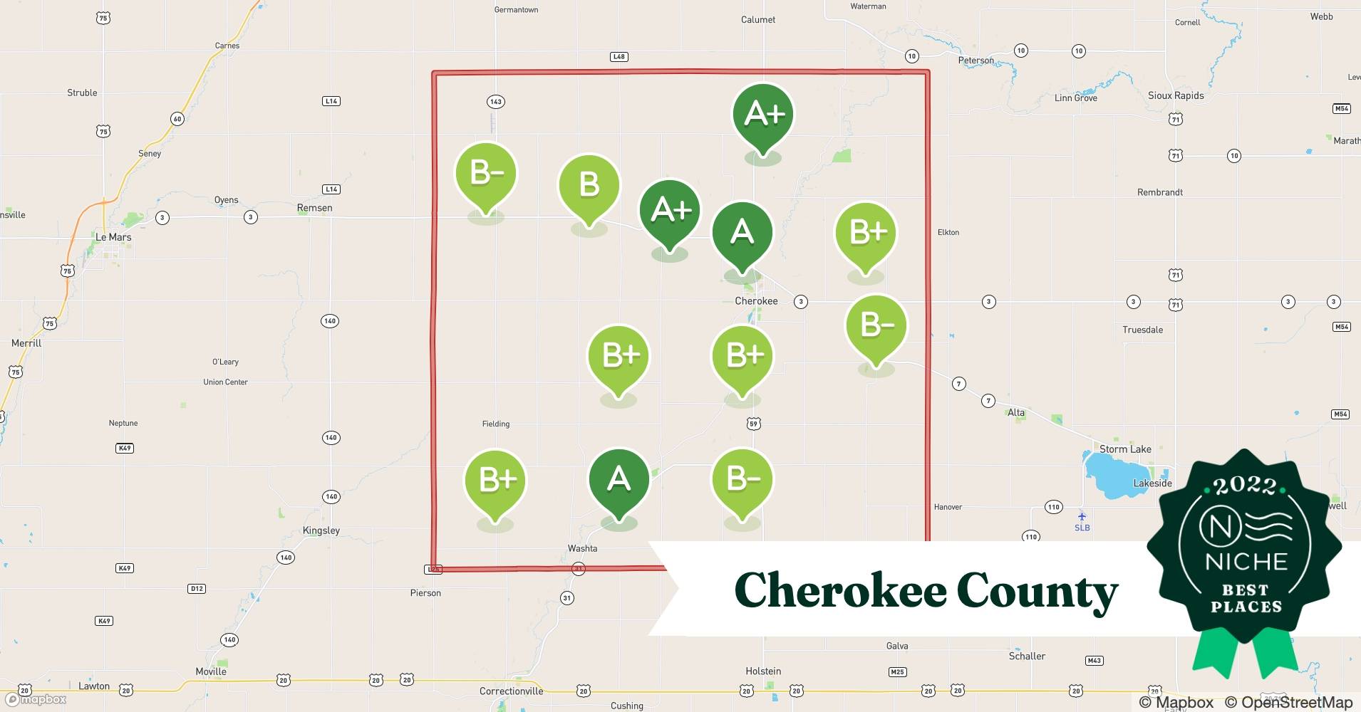 Compare Cost of Living in Cherokee County, IA Niche