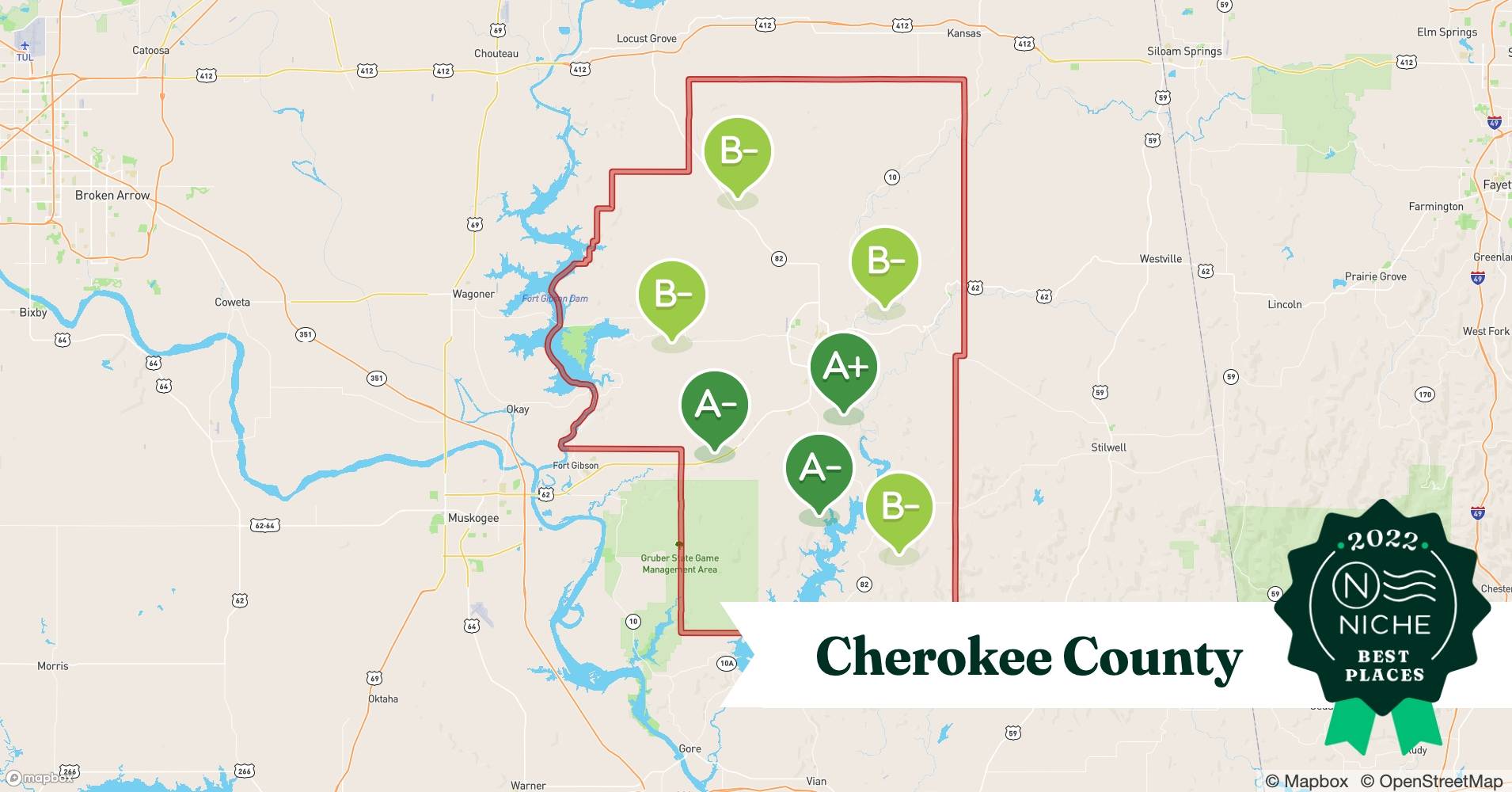2022 Most Diverse Places to Live in Cherokee County, OK Niche