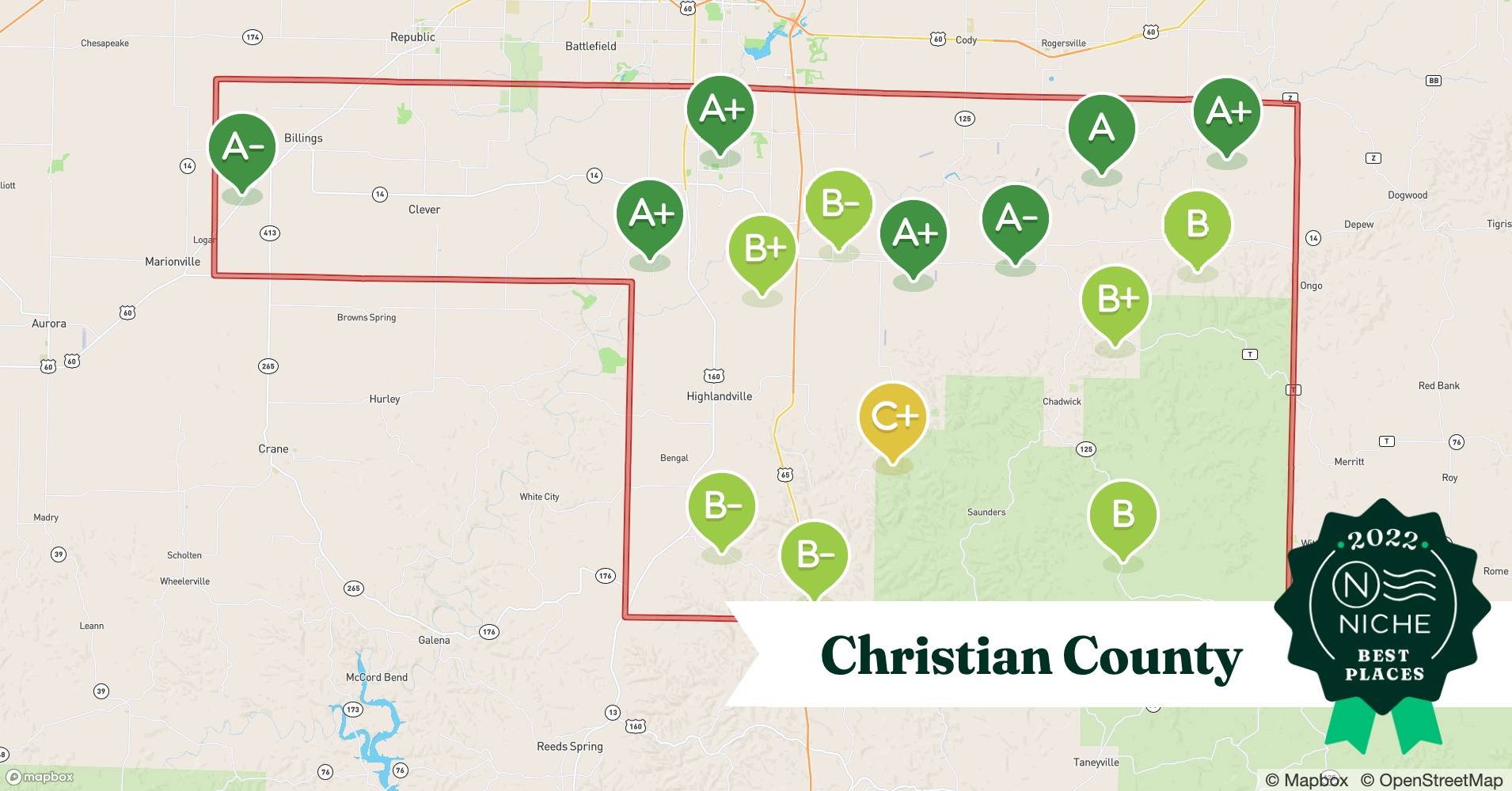 2022 Safe Places to Live in Christian County, MO - Niche