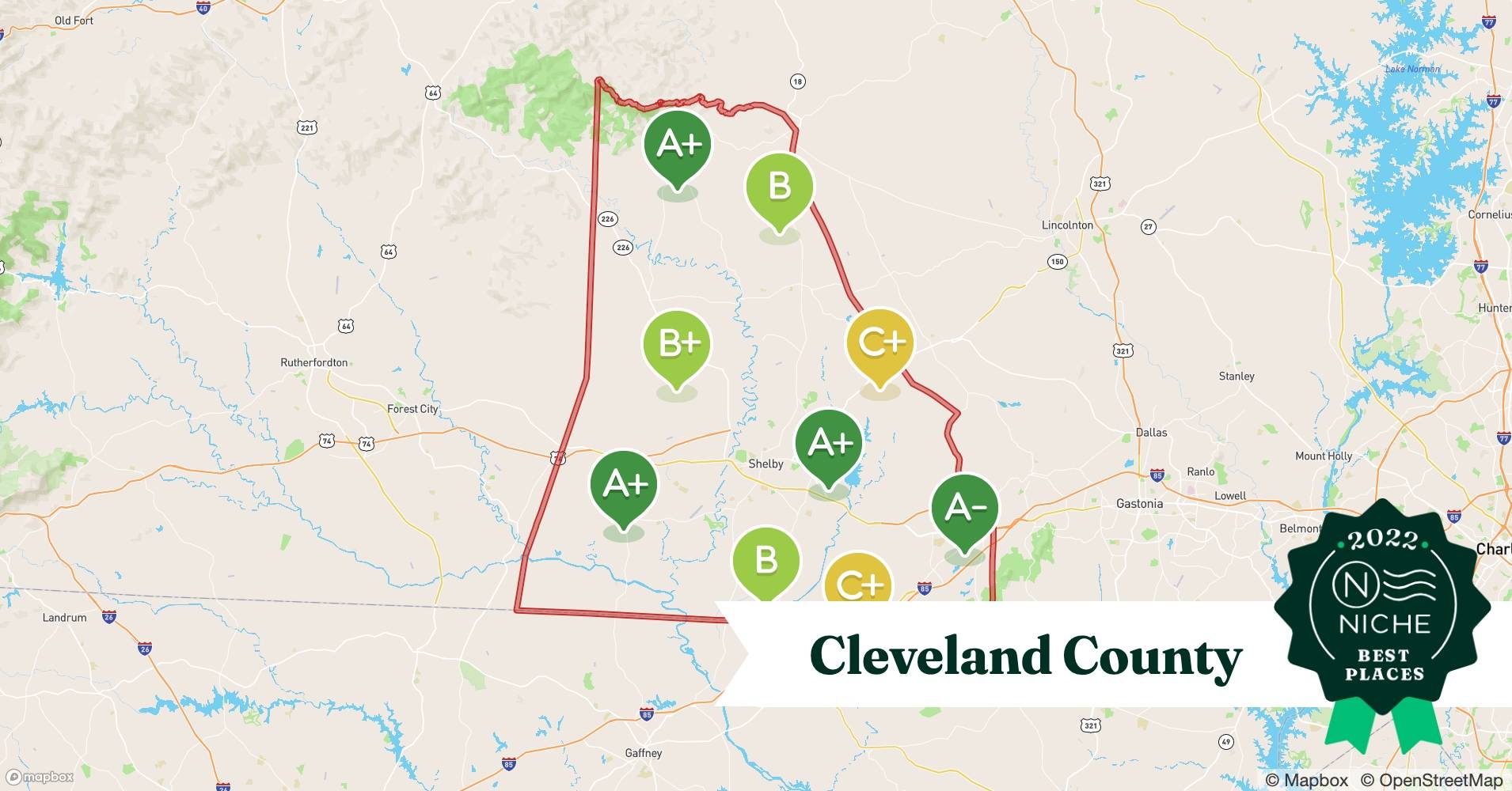 2022 Best Places to Live in Cleveland County, NC Niche