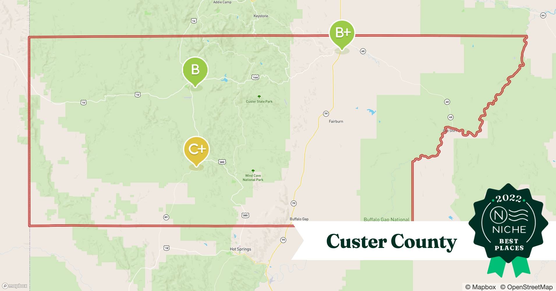 2022 Safe Places to Live in Custer County, SD Niche