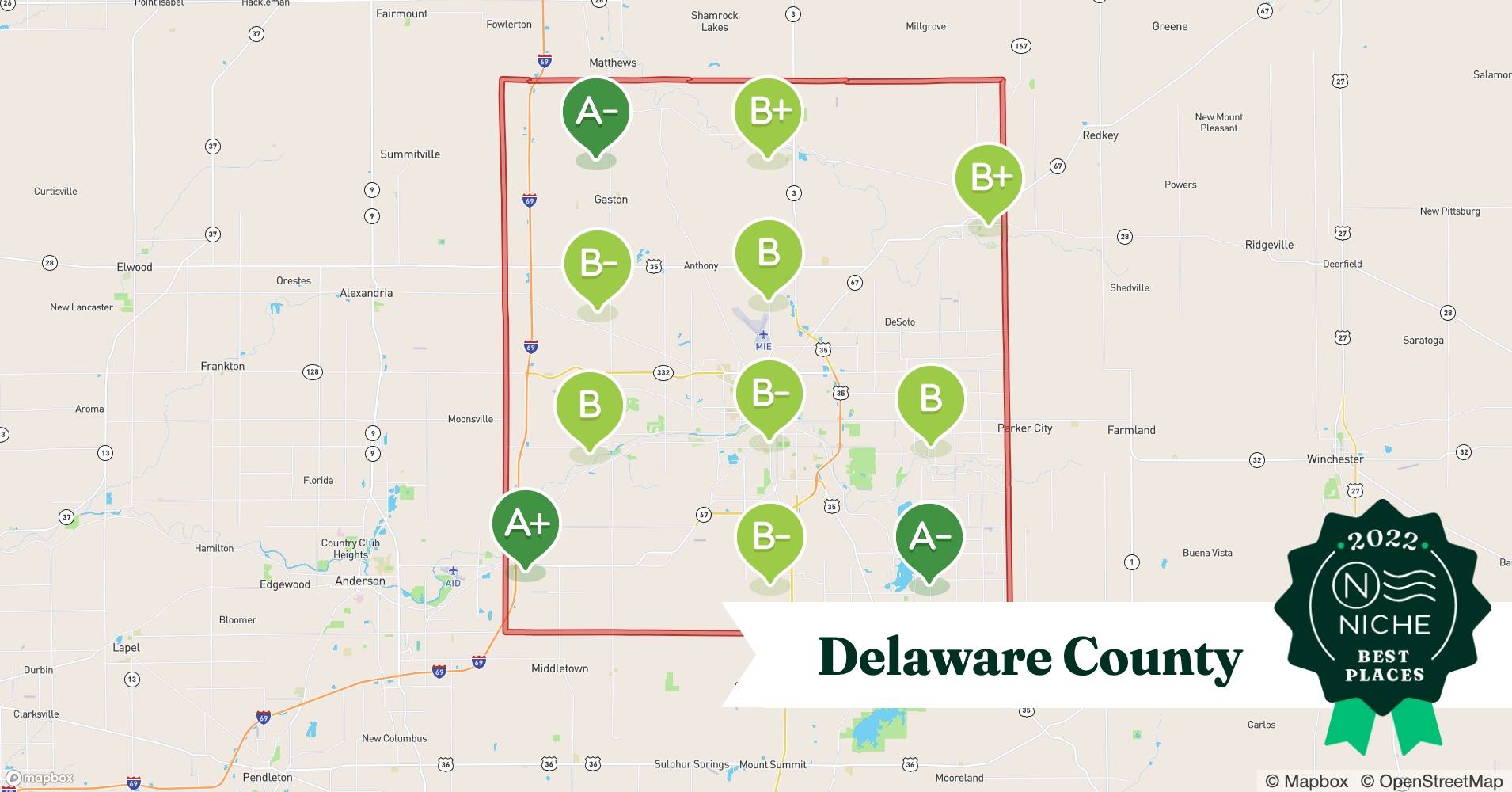 Compare Cost of Living in Delaware County, IN Niche