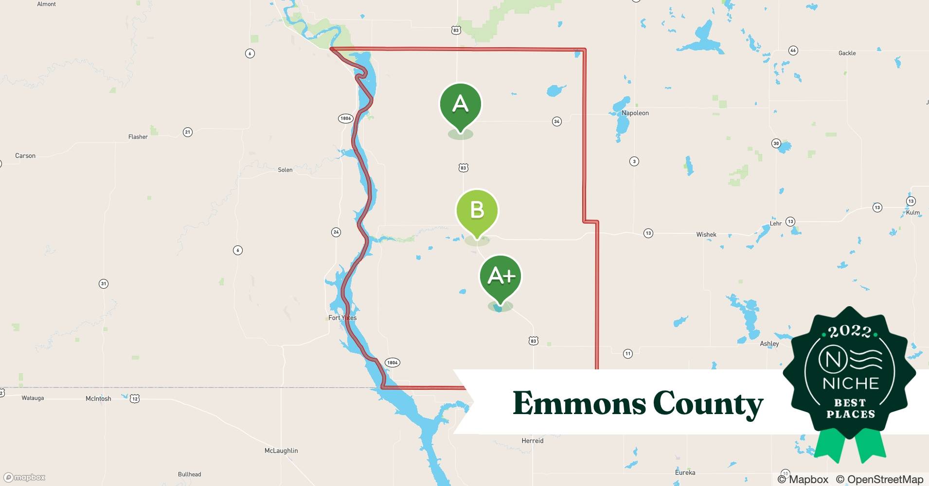 2022 Best Emmons County ZIP Codes to Raise a Family Niche