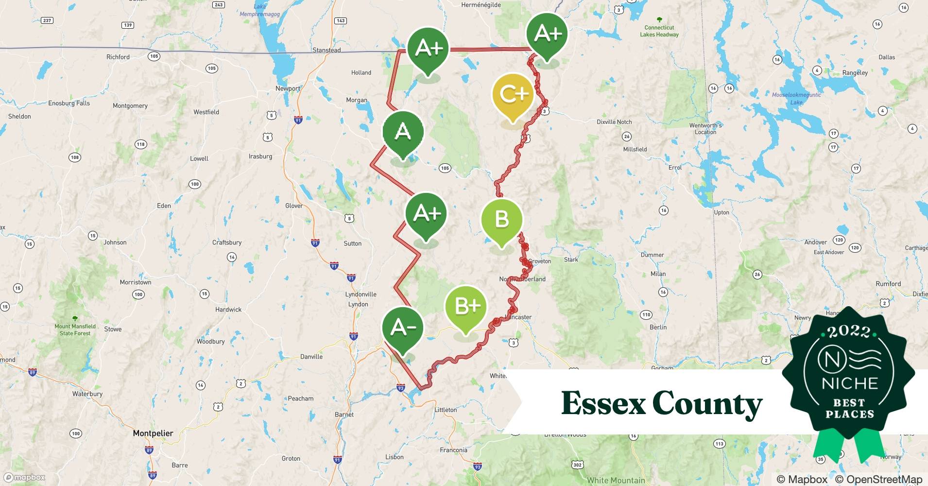 2022 Best Places to Raise a Family in Essex County, VT Niche